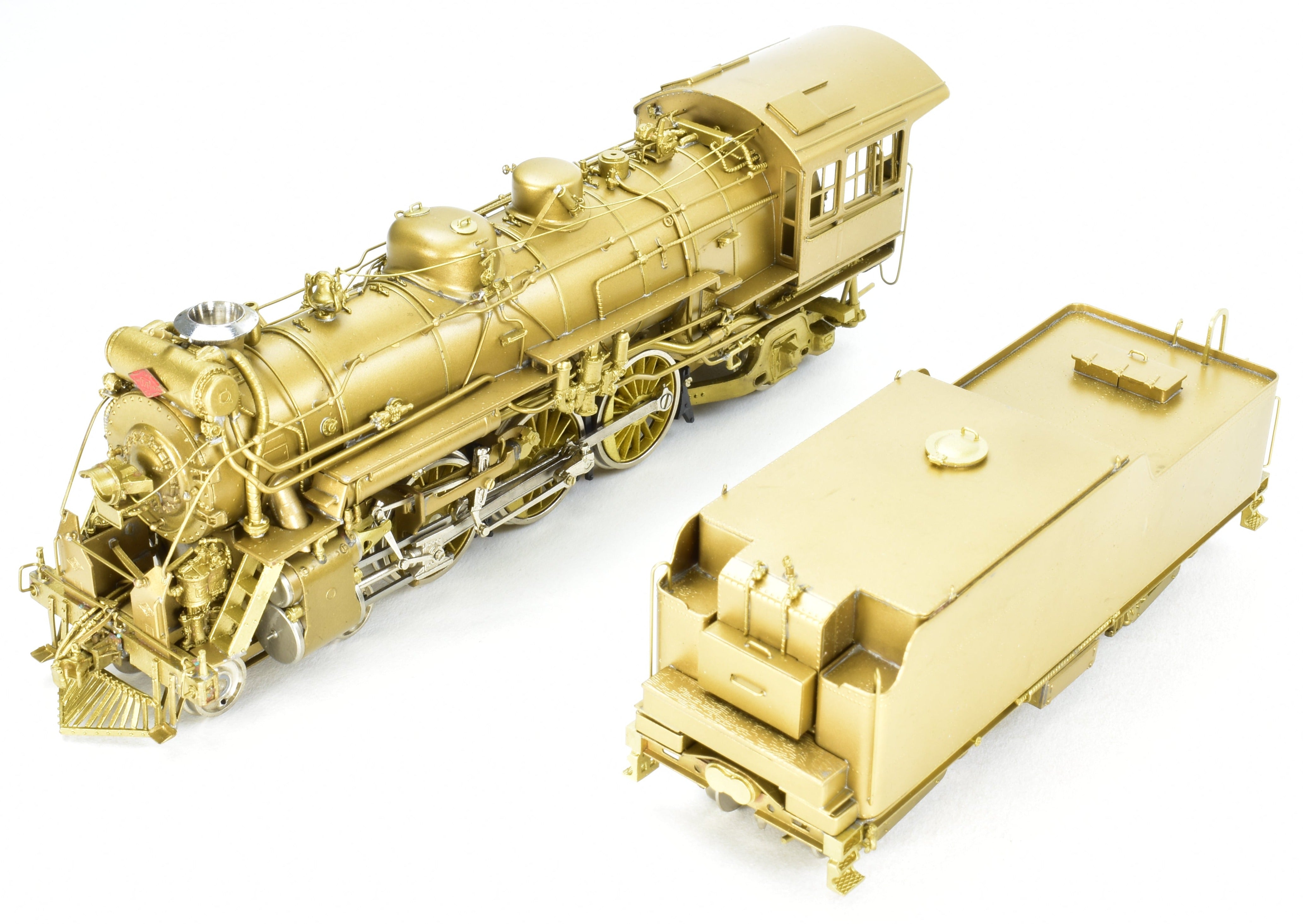 HO Scale Brass Hallmark Models Texas & Pacific 4-6-2 700 P-1-b Steam Locomotive Model