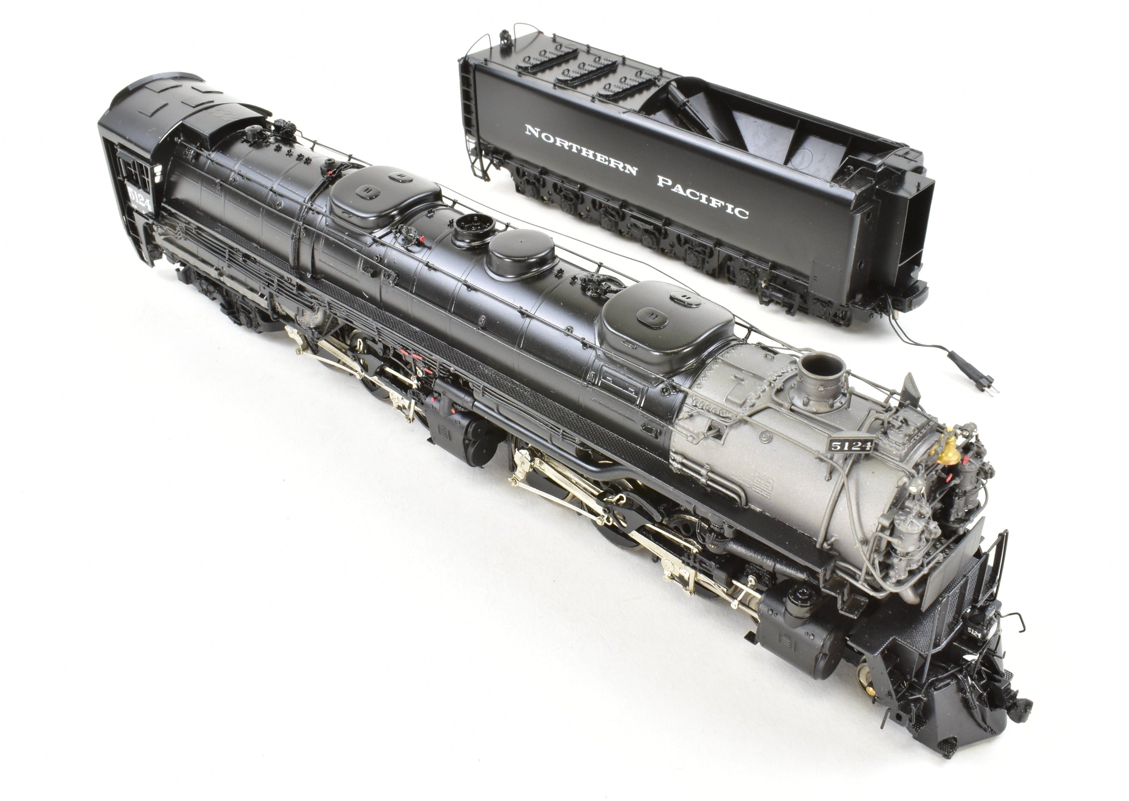 HO Scale Brass Model Train - Overland Models Northern Pacific Z - 7 4 - 6 - 6 - 4 FP Locomotive #5124