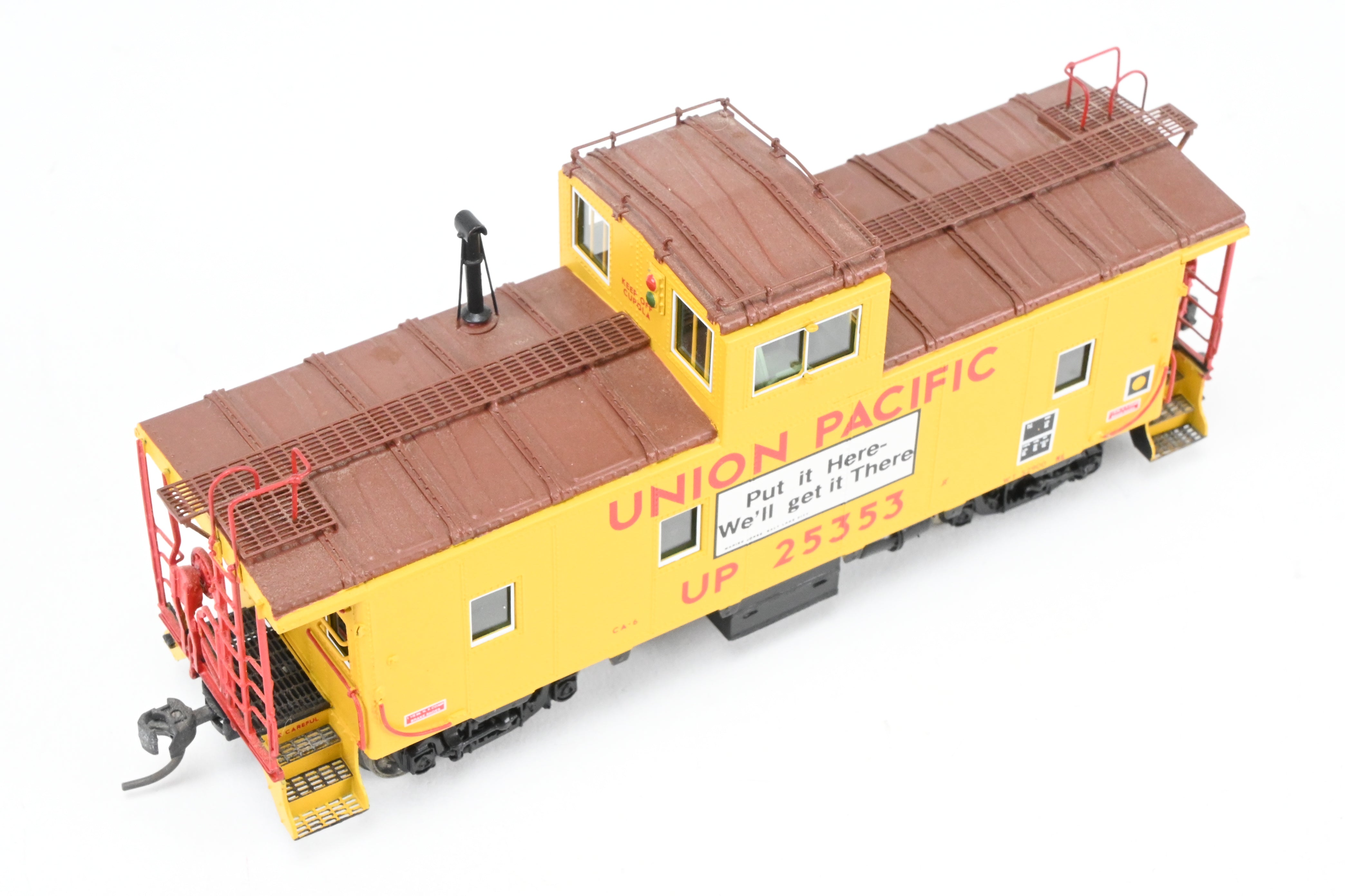 HO Scale Brass Union Pacific CA-6 Caboose FP No. 25353 by OMI