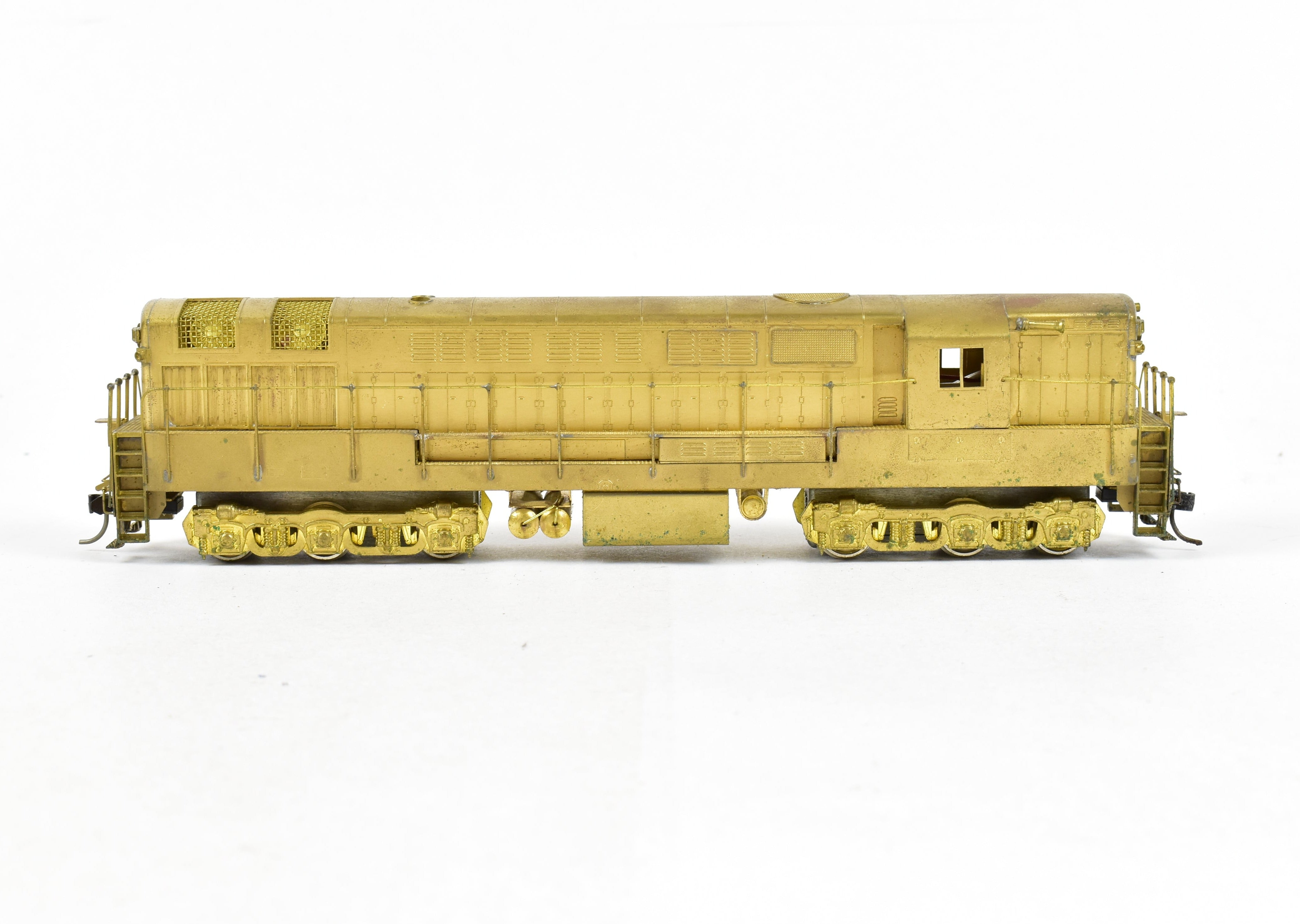 1969 HO Brass Red Ball Fairbanks Morse FM H - 24 - 66 Trainmaster Model