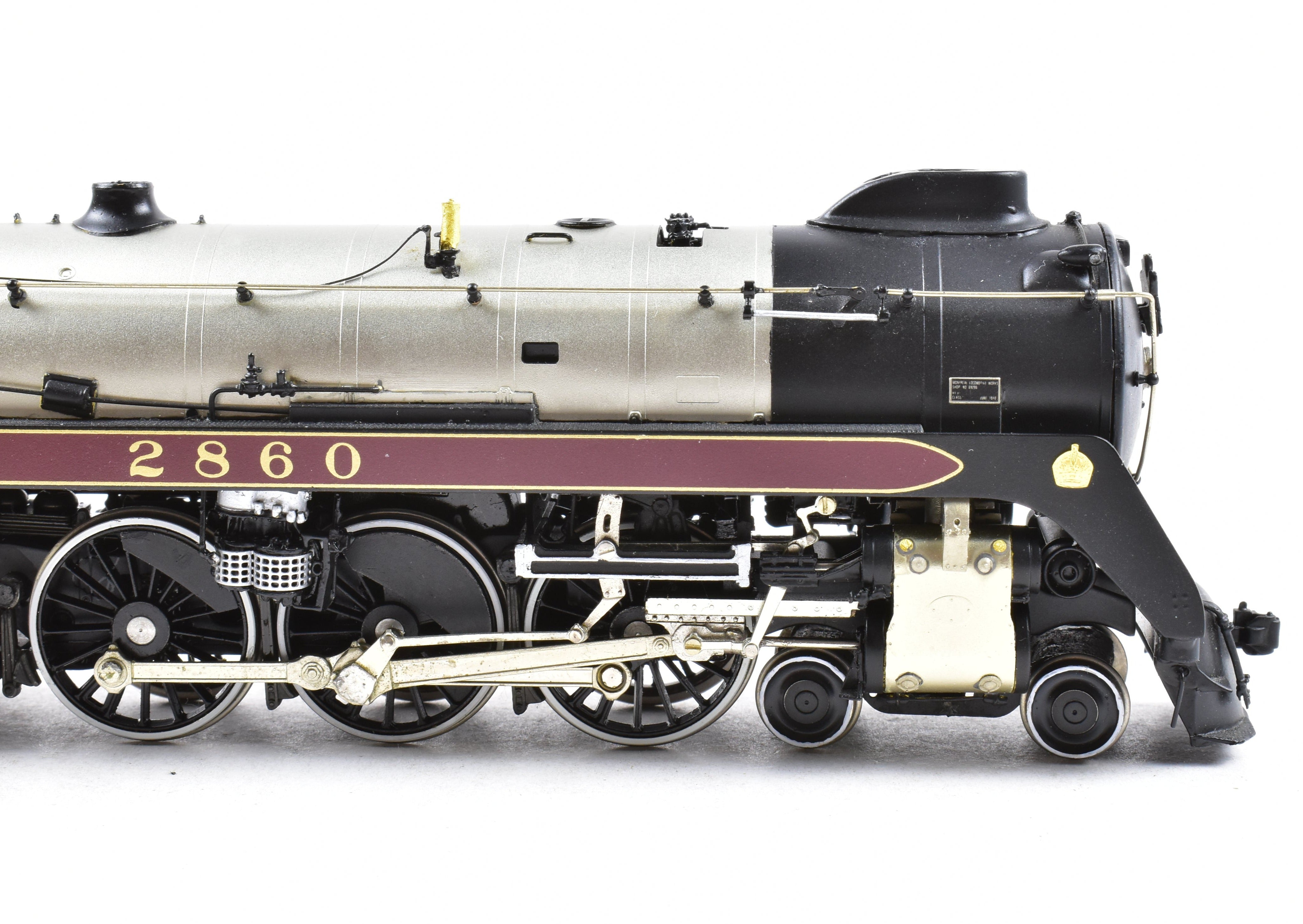 HO Scale Brass Van Hobbies British Columbia Railway 4-6-4 Class H1e Royal Hudson #2860