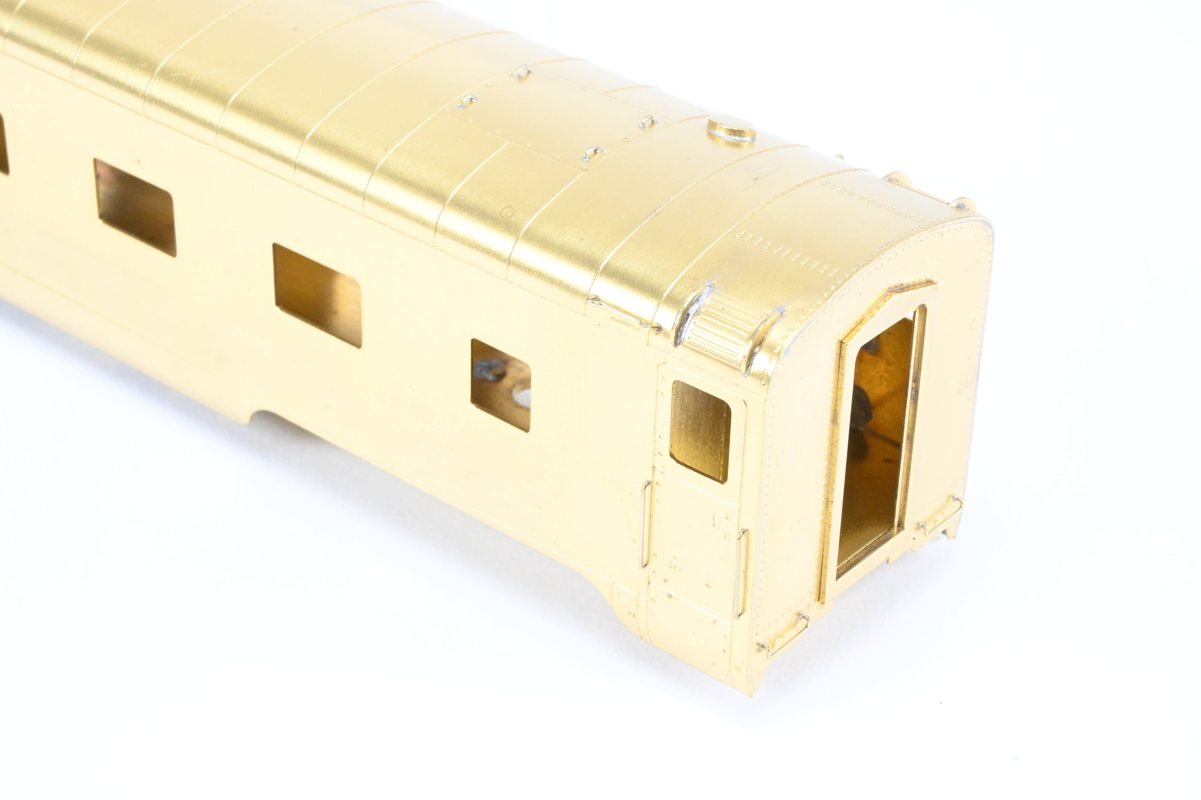 HO Scale Brass Model Train - New York Central Pullman 10 - 5 Sleeper Cascade Series Skirted Version without Trucks from Great Brass Fleet