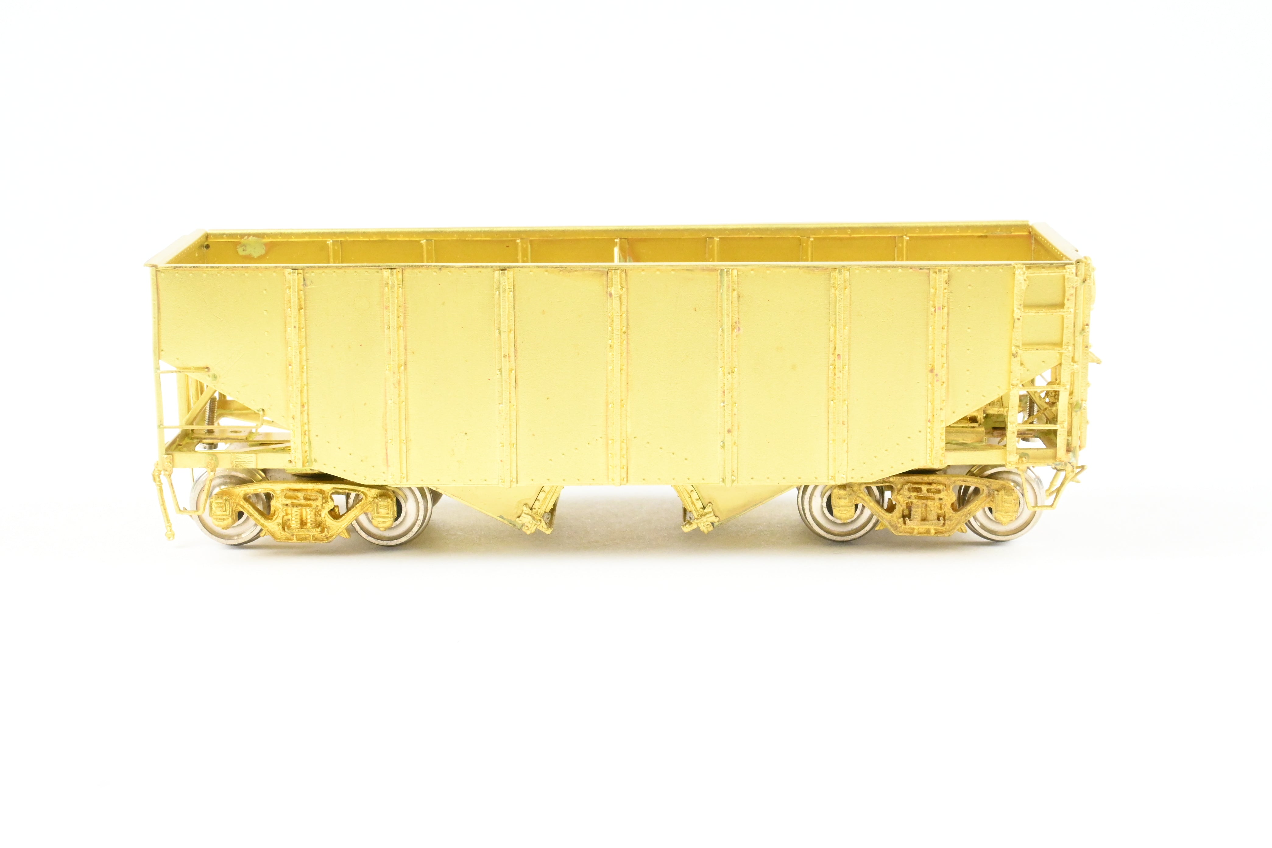OMI - Overland Models, Inc. 55-Ton 2-Bay Western Maryland HO Brass Hopper Car