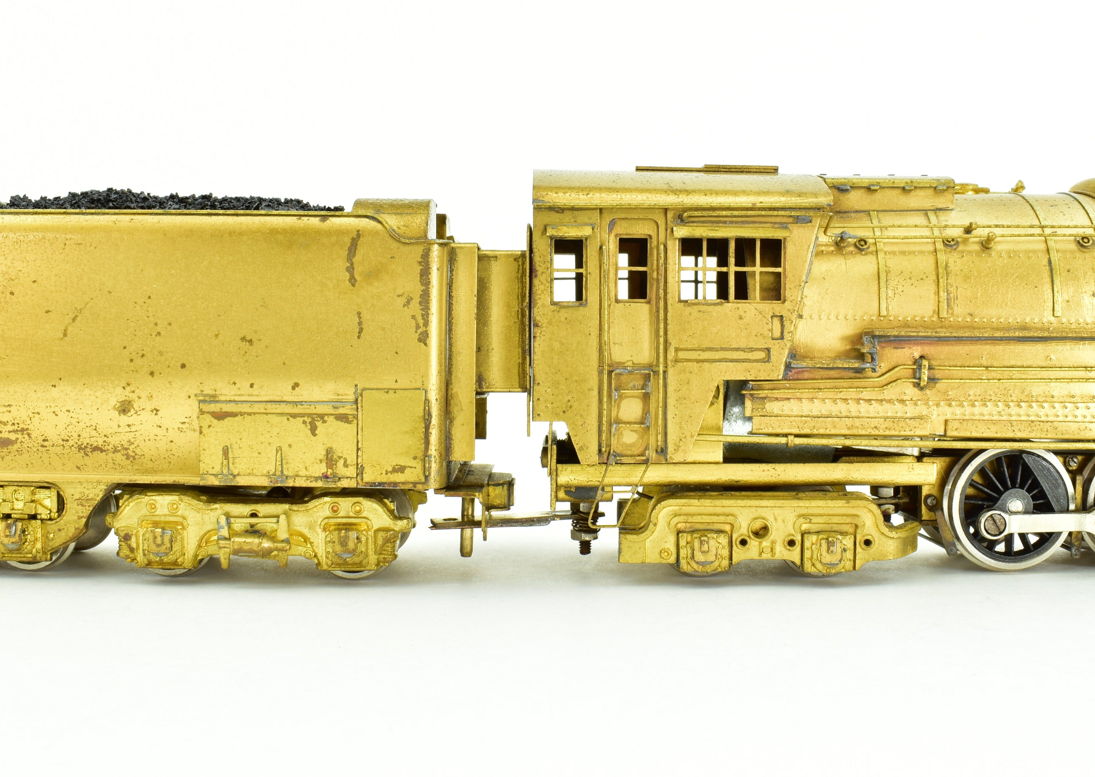 HO Scale Brass Pacific Fast Mail (PFM) Model - Toby Brand Duluth, Missabe, & Iron Range 2-8-8-4 Yellowstone Steam Locomotive Handcrafted in 1960