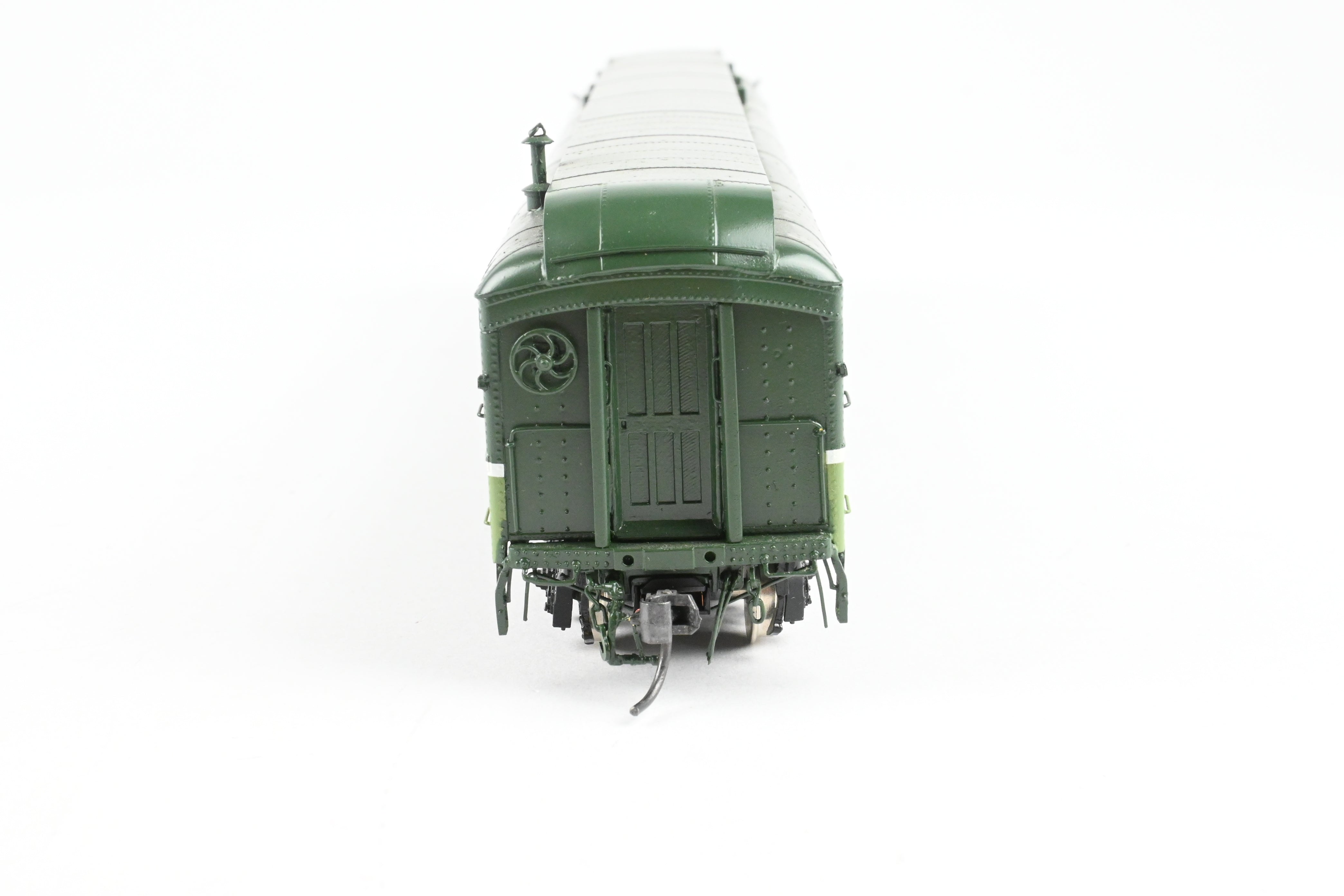 HO Scale Brass Northern Pacific RPO Car Model by W&R Enterprises, Custom Painted in Loewy Style, No. 1435