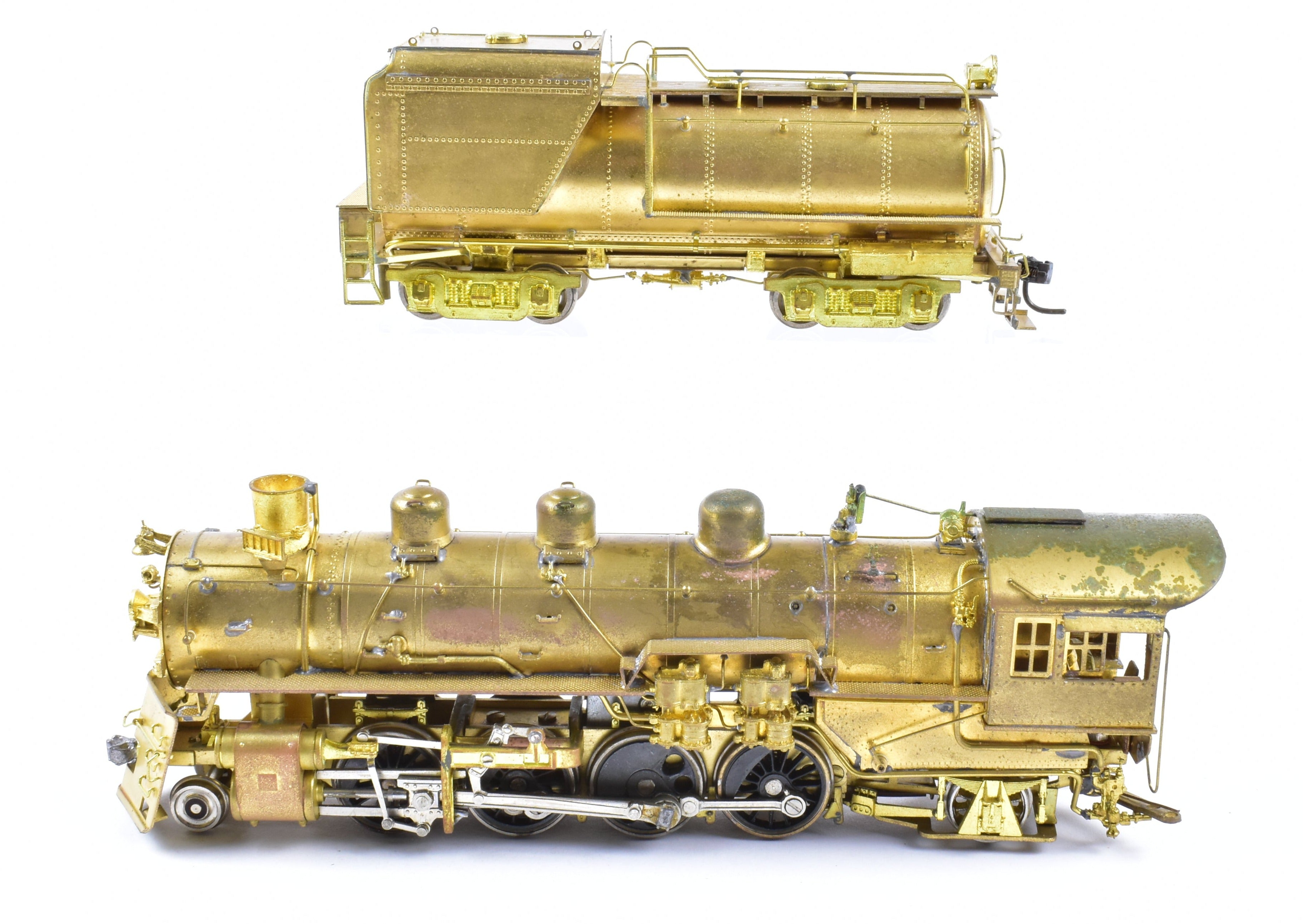HO Scale Brass Balboa Union Pacific MK - 6 2 - 8 - 2 Mikado Steam Locomotive Snow Plow Pilot Model