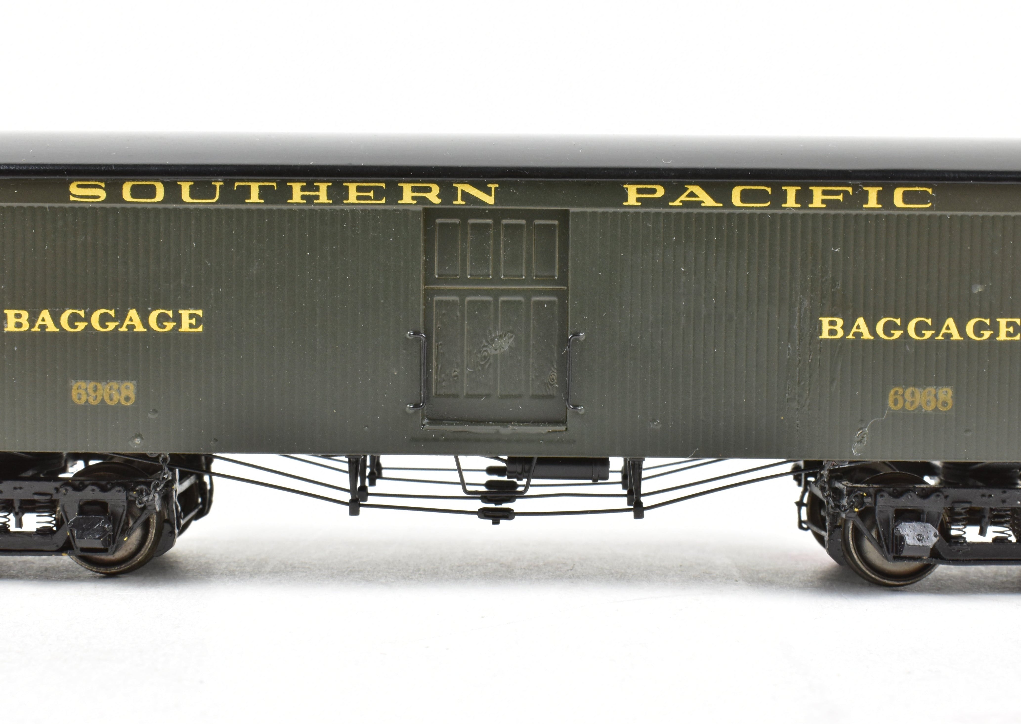 HO Scale Brass Southern Pacific Silk and Tea Car FP No. 6968 by Beaver Creek