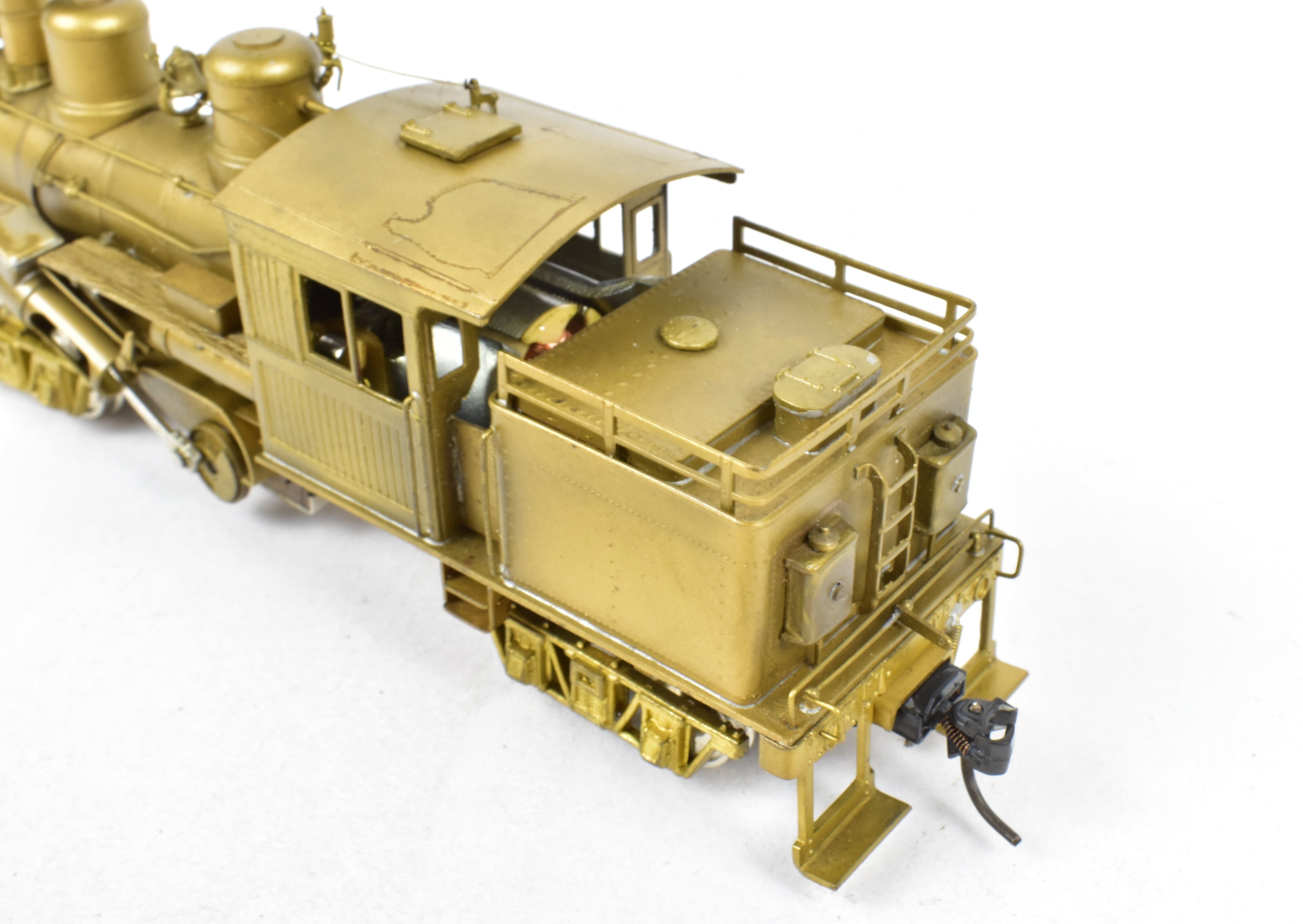 HO Scale Brass PFM - United 2-Truck Logging Climax Geared Locomotive with Diamond Stack