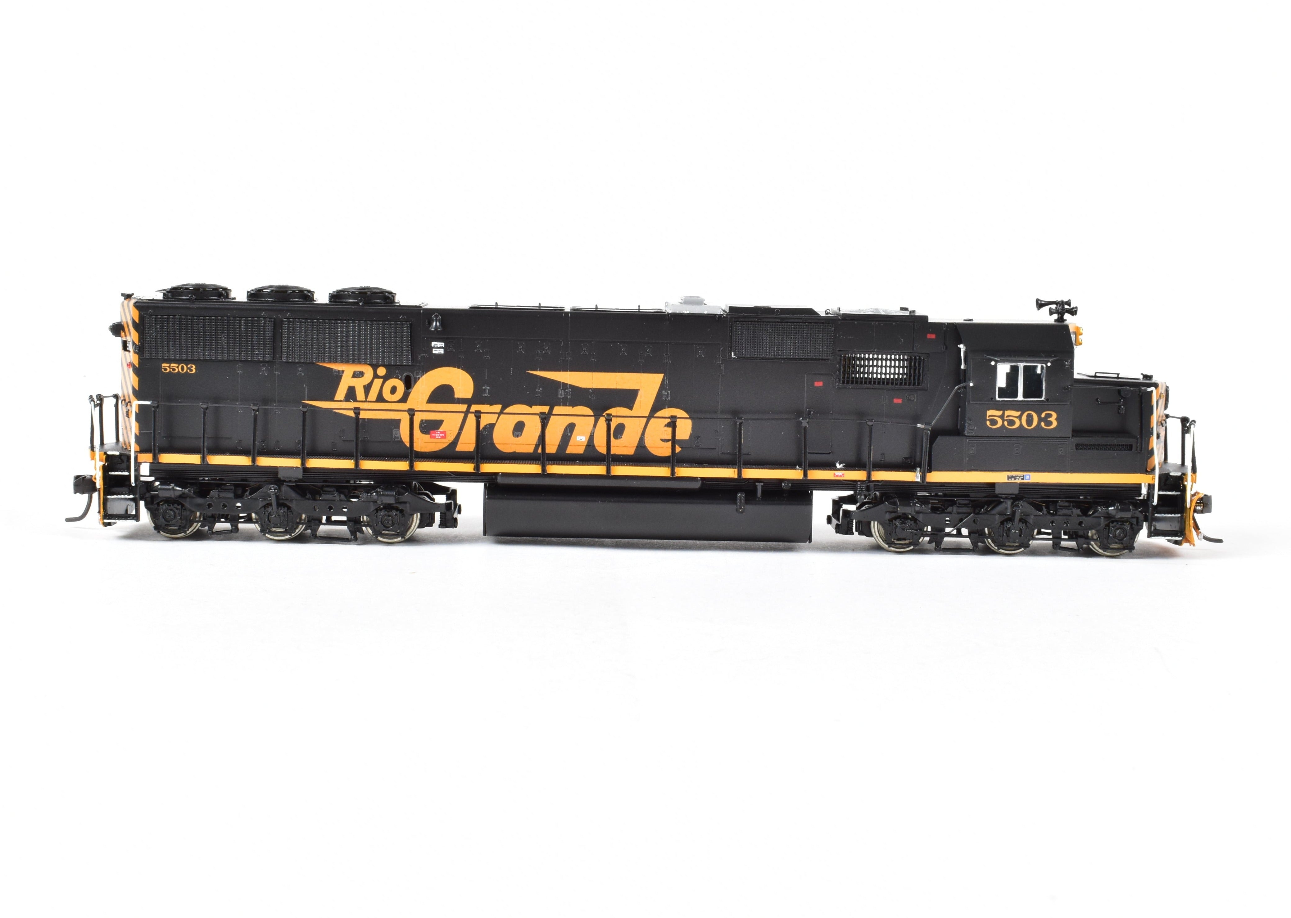 HO Scale Brass D&RGW EMD SD - 50 CP #5503 by Overland Models Inc.