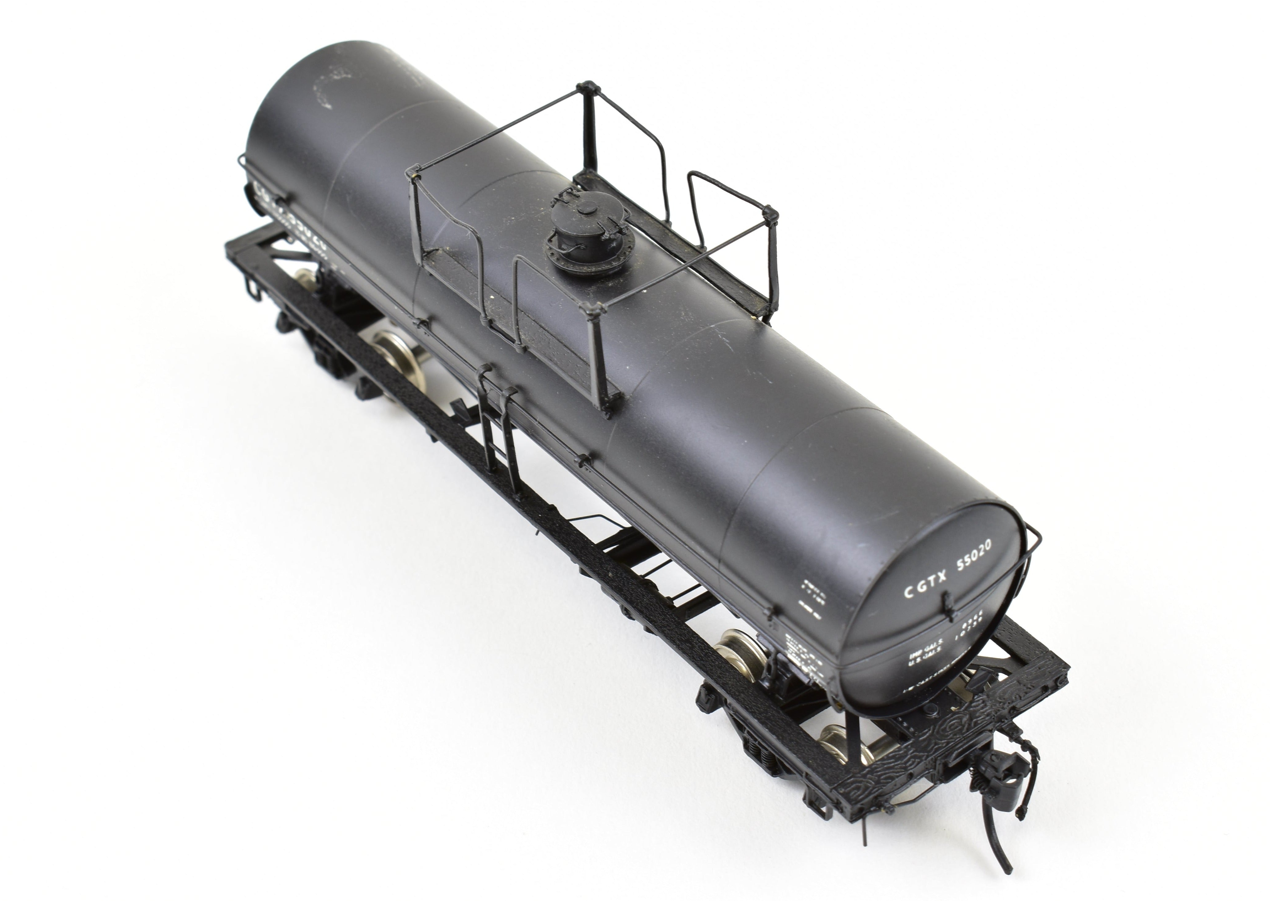 HO Scale Brass OMI - Overland Models, Inc. CGTX - GATX of Canada ACF Single Dome 8,000 Gallon Insulated High - Pressure Tank Car Model for CP