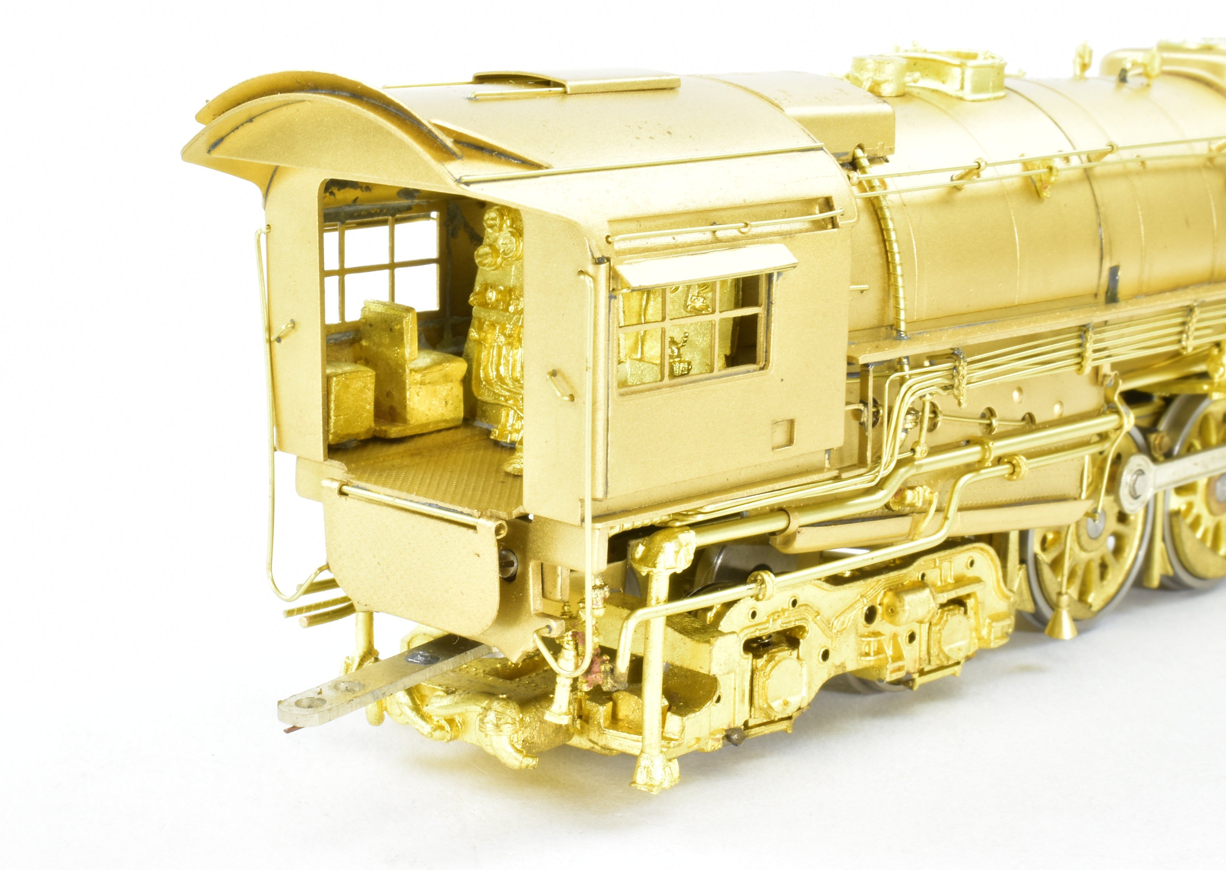 HO Scale Brass Key Imports Chesapeake & Ohio J - 3a 610 Class 4 - 8 - 4 Steam Locomotive Model in Greenbrier Color