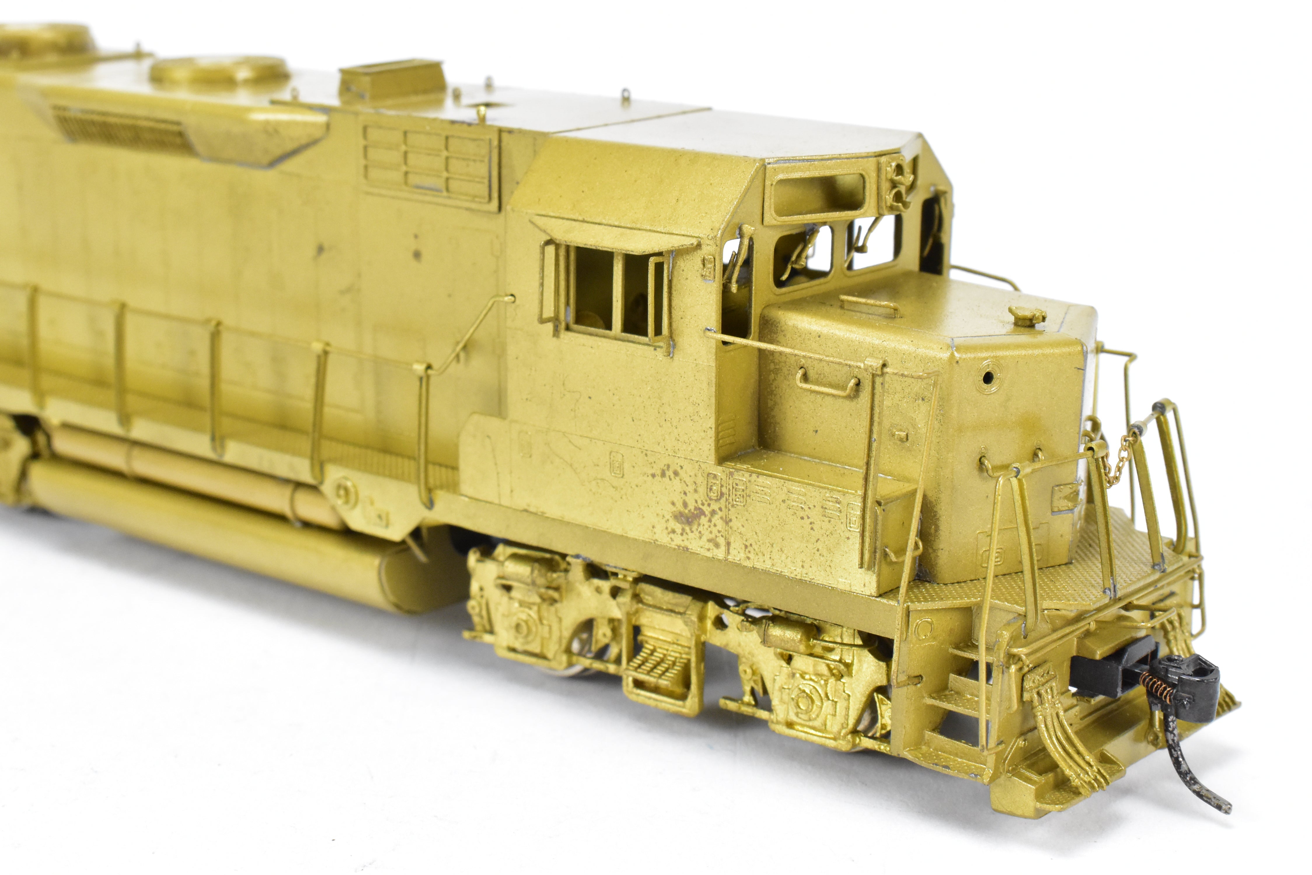 HO Scale Brass Model Train - Overland Models Inc. EMD GP35 Locomotives with Dynamic Brakes and High Headlight for Various Railroad Lines
