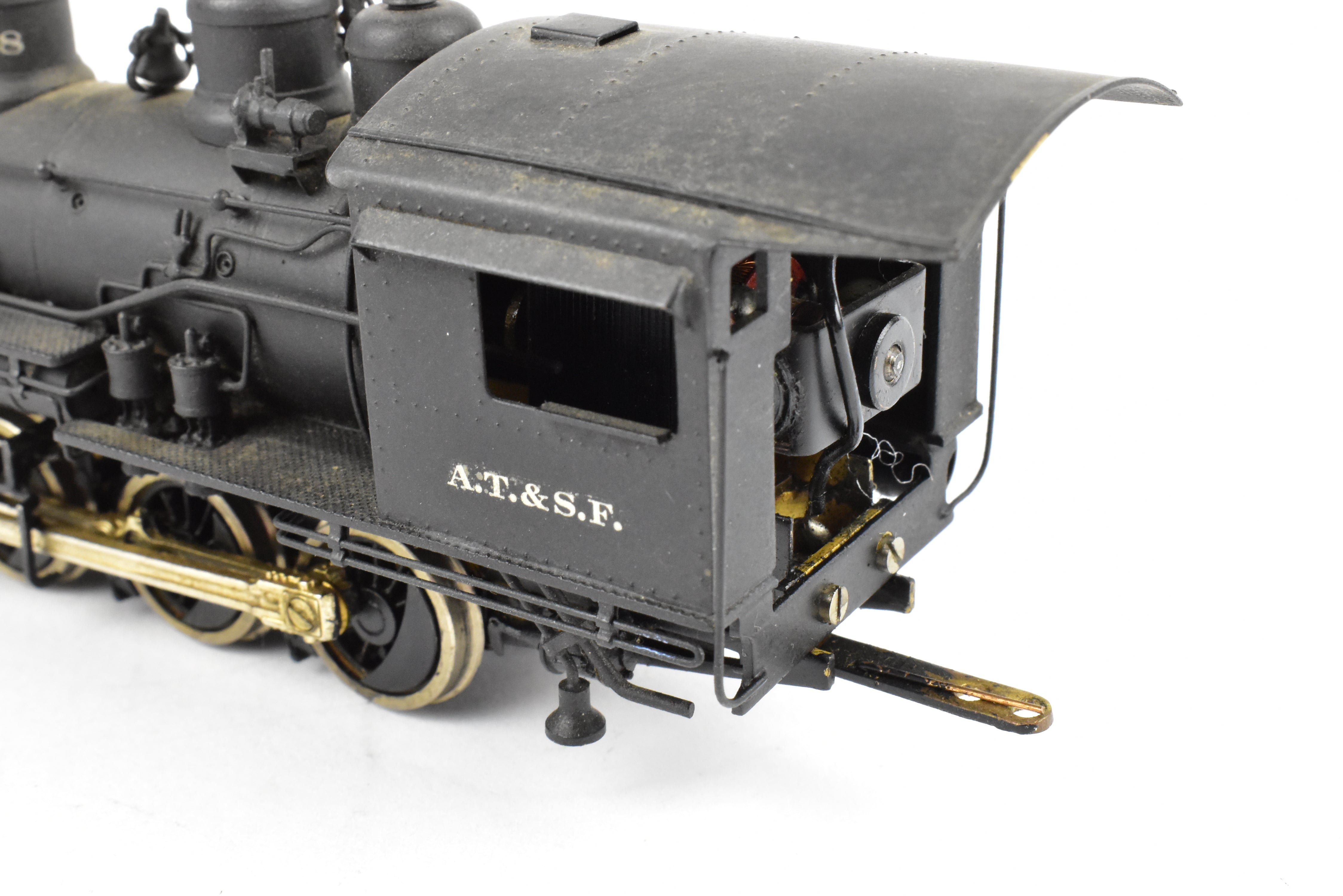 HO Scale Brass Balboa ATSF Santa Fe 9000 Class 0-6-0 Switcher #9008 Custom Painted