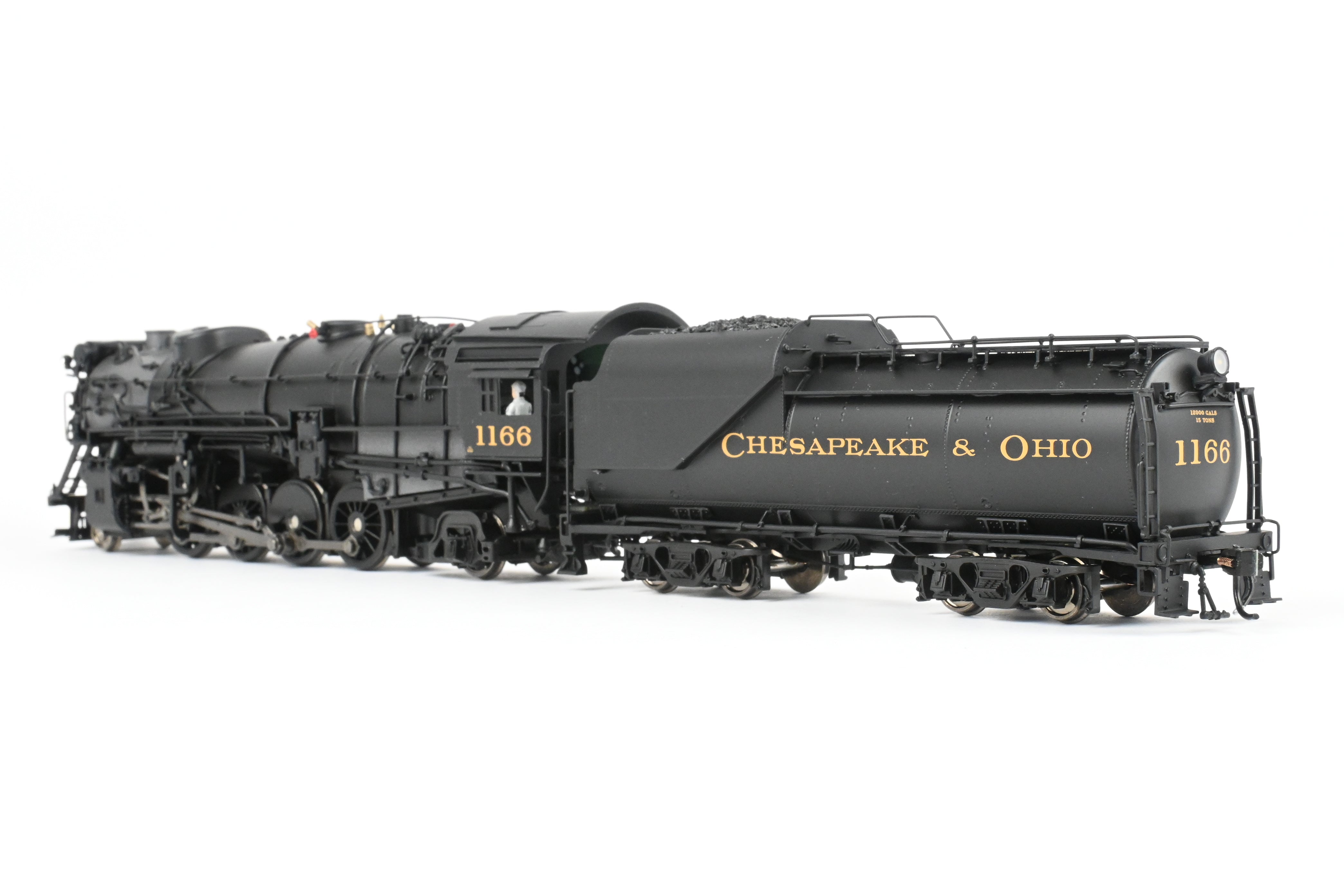 2023 HO Broadway Limited C&O K-2 2-8-2 Mikado w/ 12-VC Tender #1166 Paragon 4 Sound