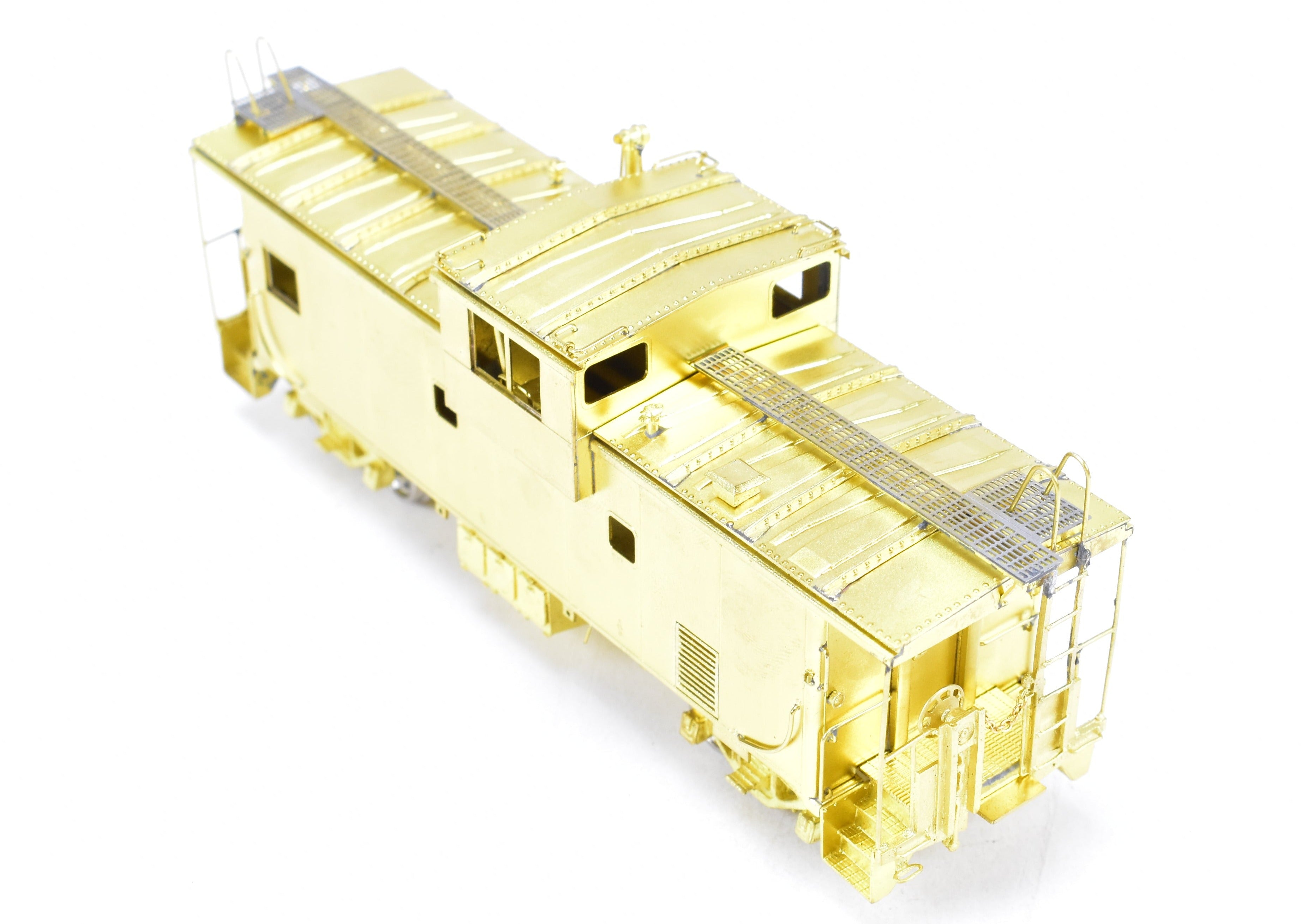 HO Scale Brass Model Railroad Caboose - OMI (Overland Models, Inc.) D&H (Delaware & Hudson) International Wide - Vision Caboose