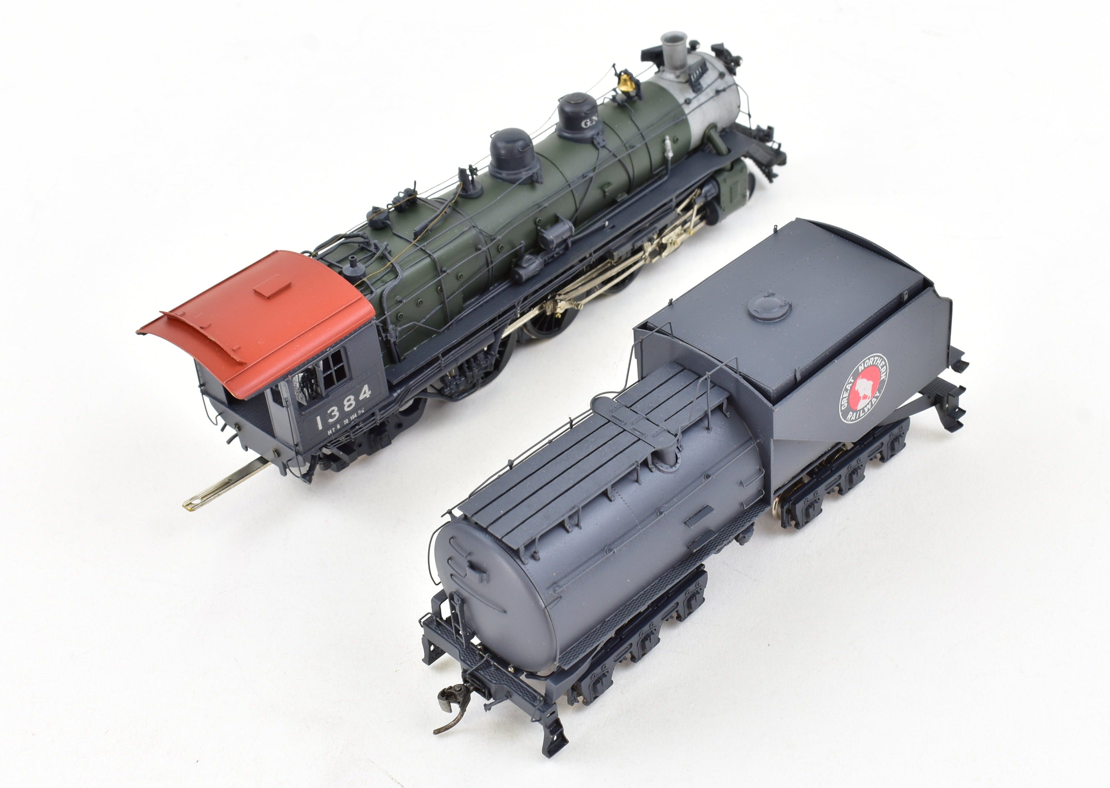 HO Brass Westside Model Co. GN - Great Northern 4-6-2 H-7 Professionally Painted Glacier Park Design