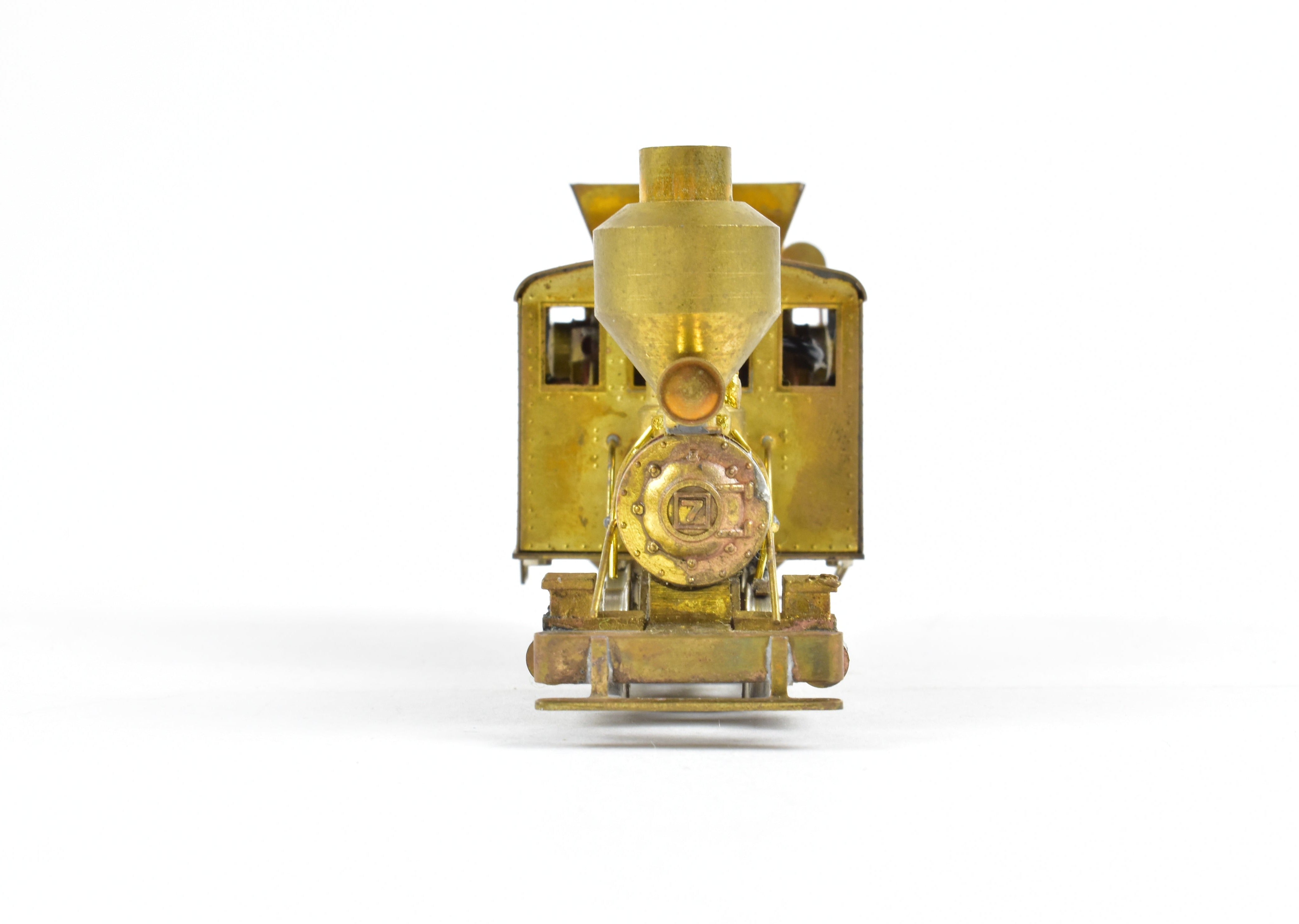 1978 HOn3 Brass Westside Model Co. Baldwin 0-4-2T Logging Locomotive Model