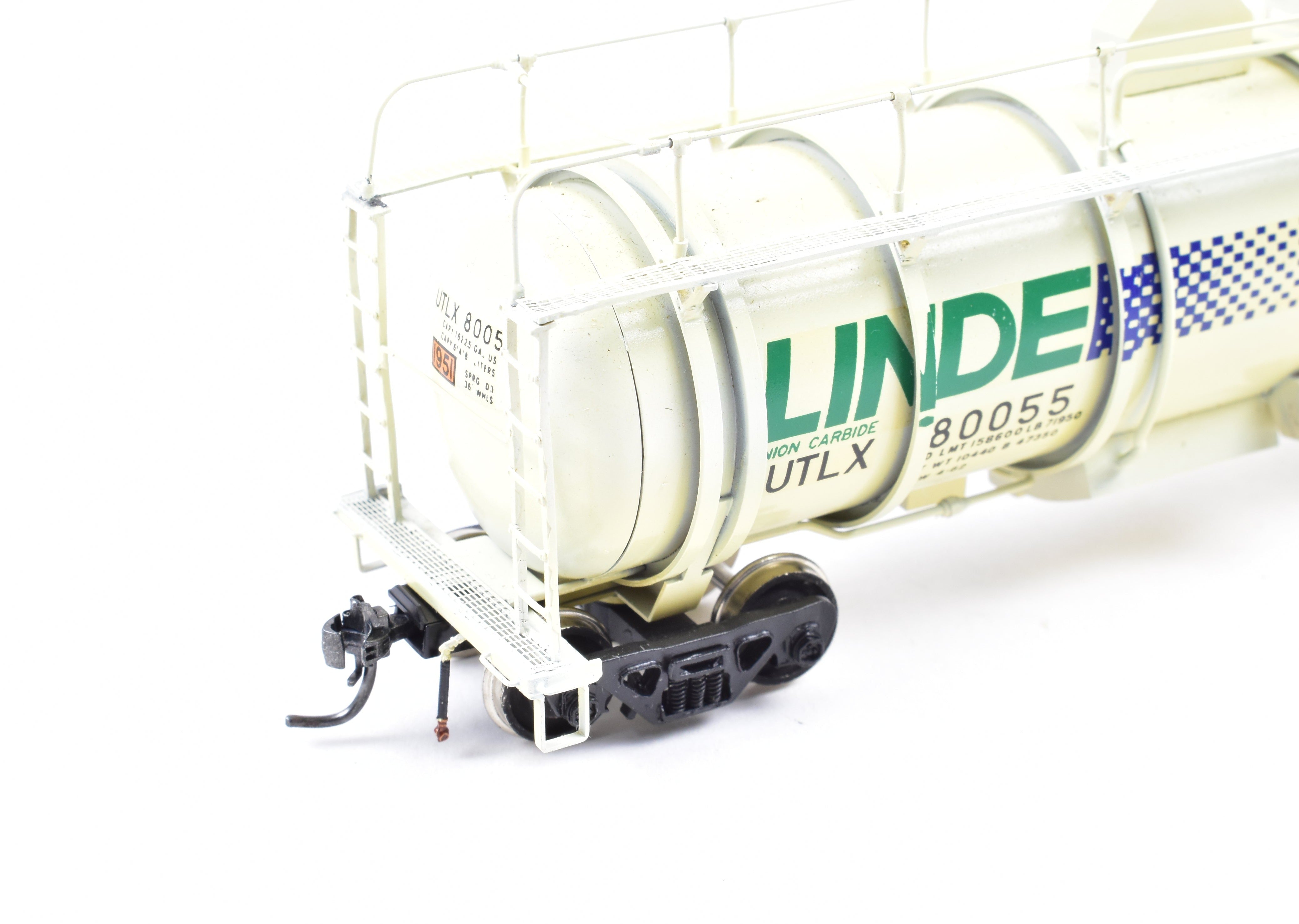 HO Brass OMI by Overland Models: Custom Painted Liquid Argon Tank #80055