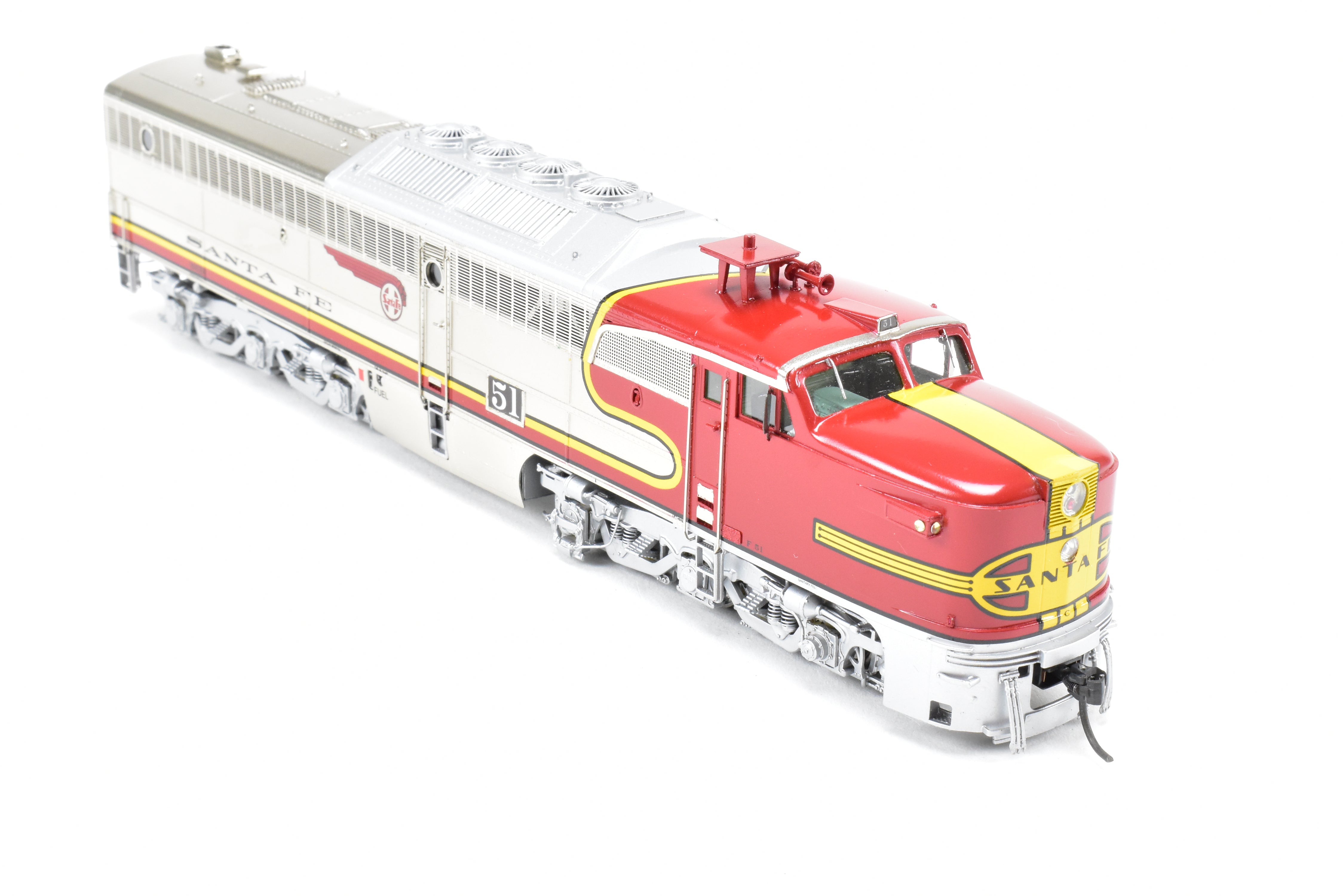 HO Brass OMI AT&SF Santa Fe ALCO PA-1/PB-1/EMD Repowered FP Set #51L/#51A/#51C