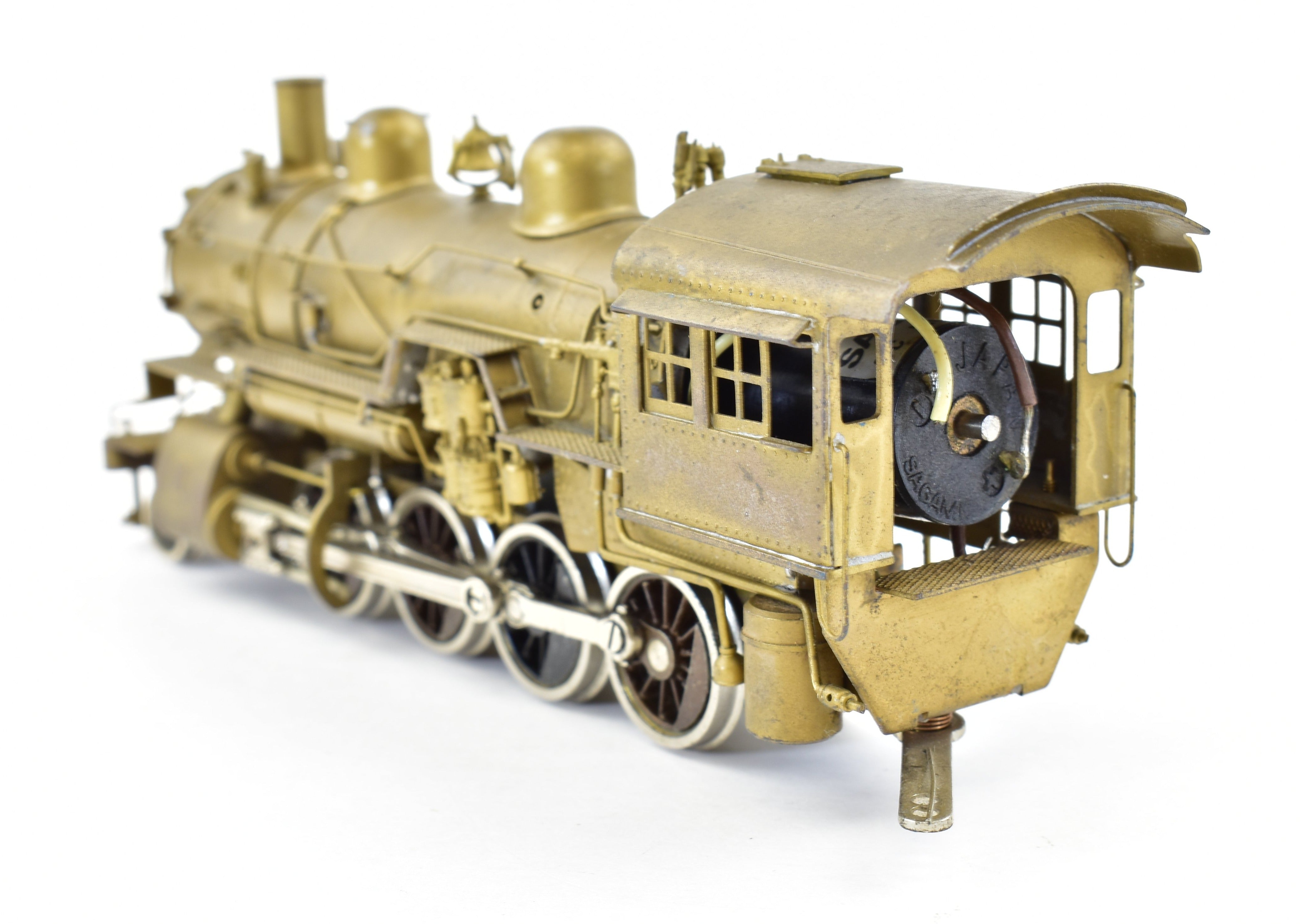 High - Quality HO Scale Brass PFM - United UP Union Pacific 2 - 8 - 0 Steam Locomotive with Can Motor Upgrade