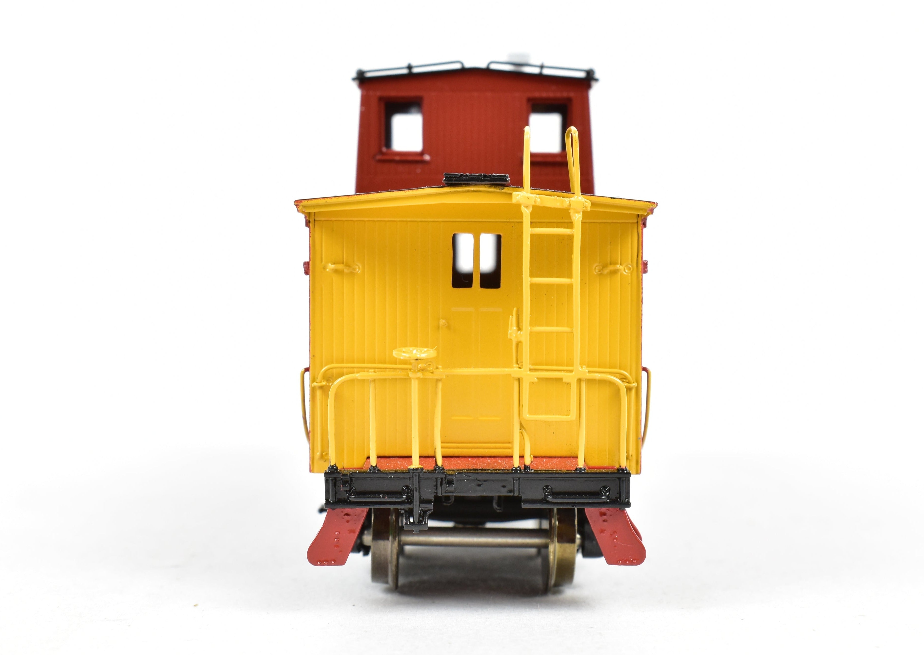 HO Scale Brass Duluth South Shore & Atlantic Shorty Wood Sheath Caboose FP No. 584 Model by Overland Models, Inc. (OMI)