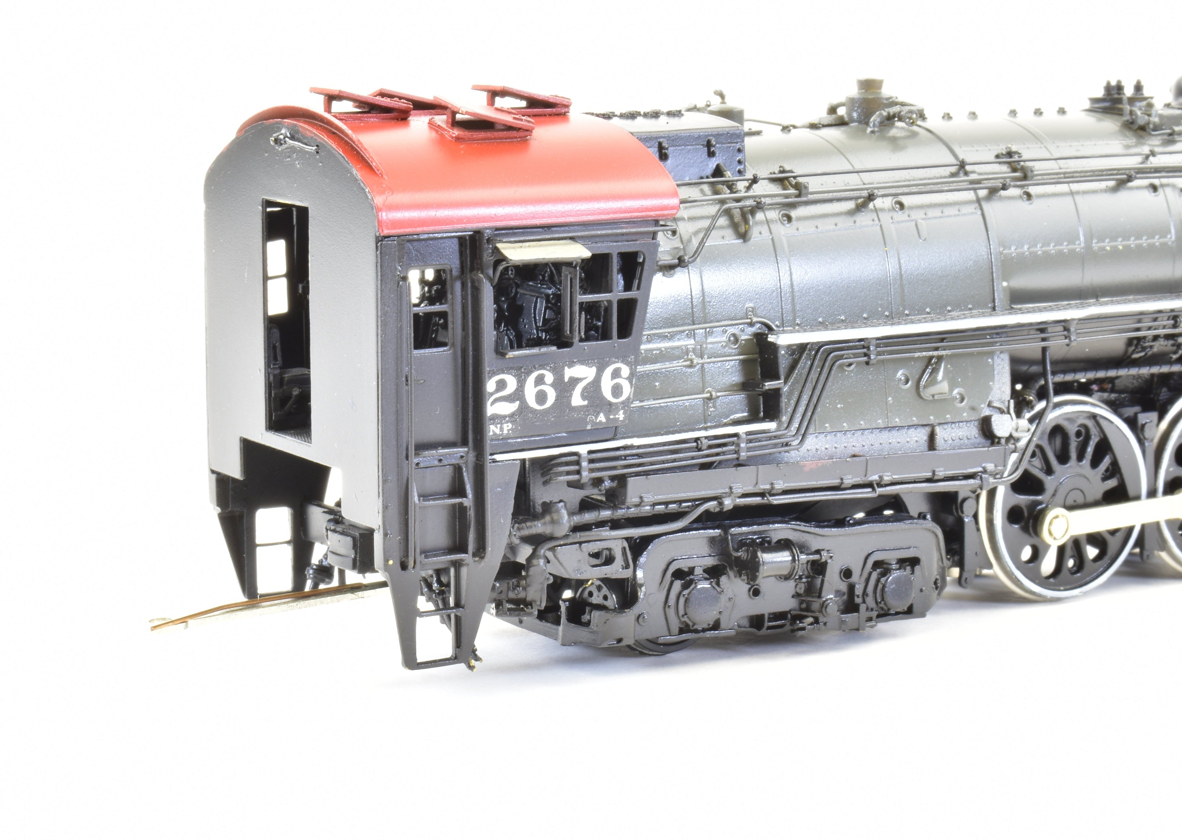 HO Scale Brass Northern Pacific A-4 4-8-4 Pro Painted Locomotive by W&R Enterprises