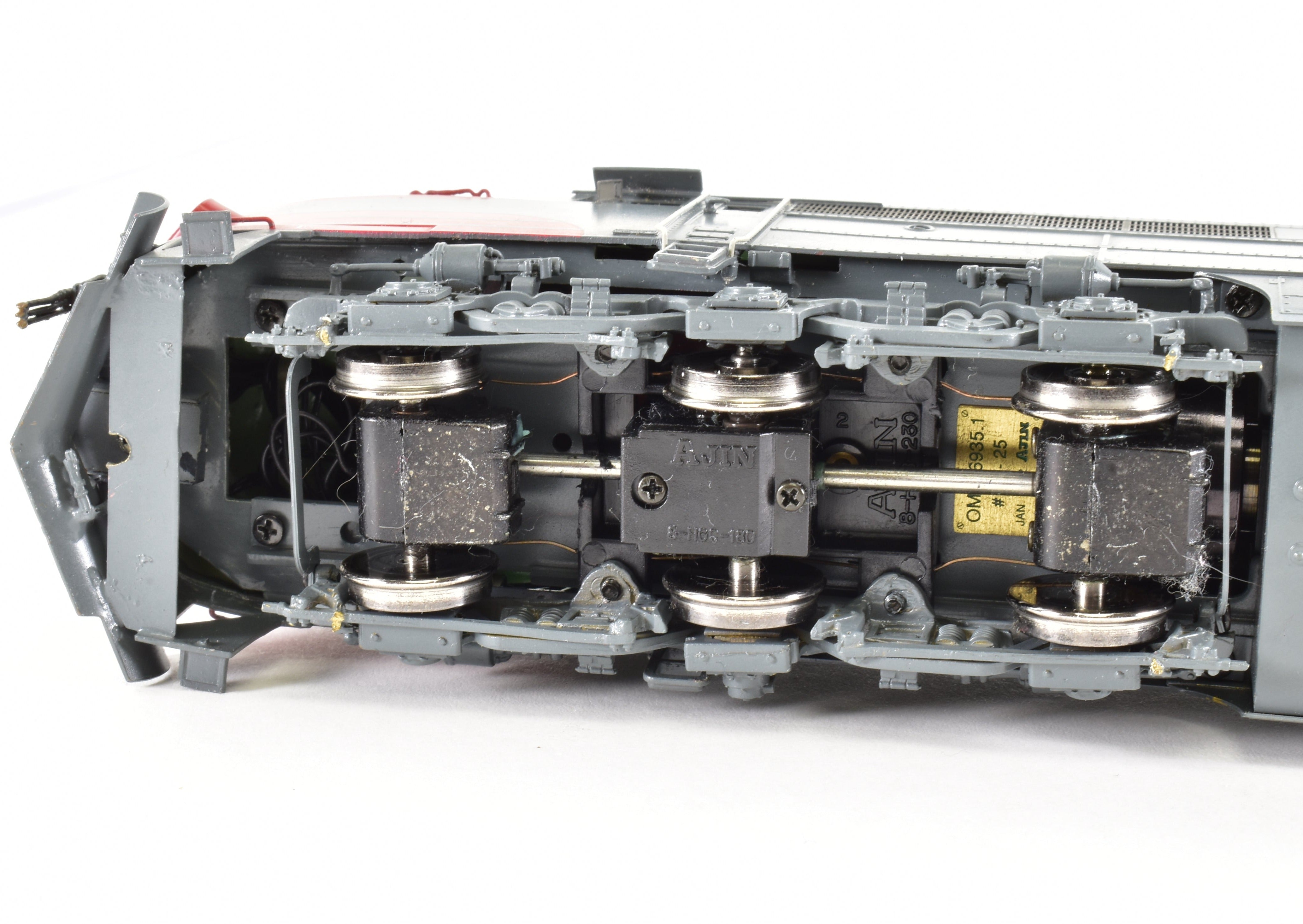 HO Scale Brass Locomotive Models - Overland Models Inc. Southern Pacific ALCO PA - 2/PB - 2/PA - 2 3 - Unit Set with Factory Painted Finish and DCC Functionality