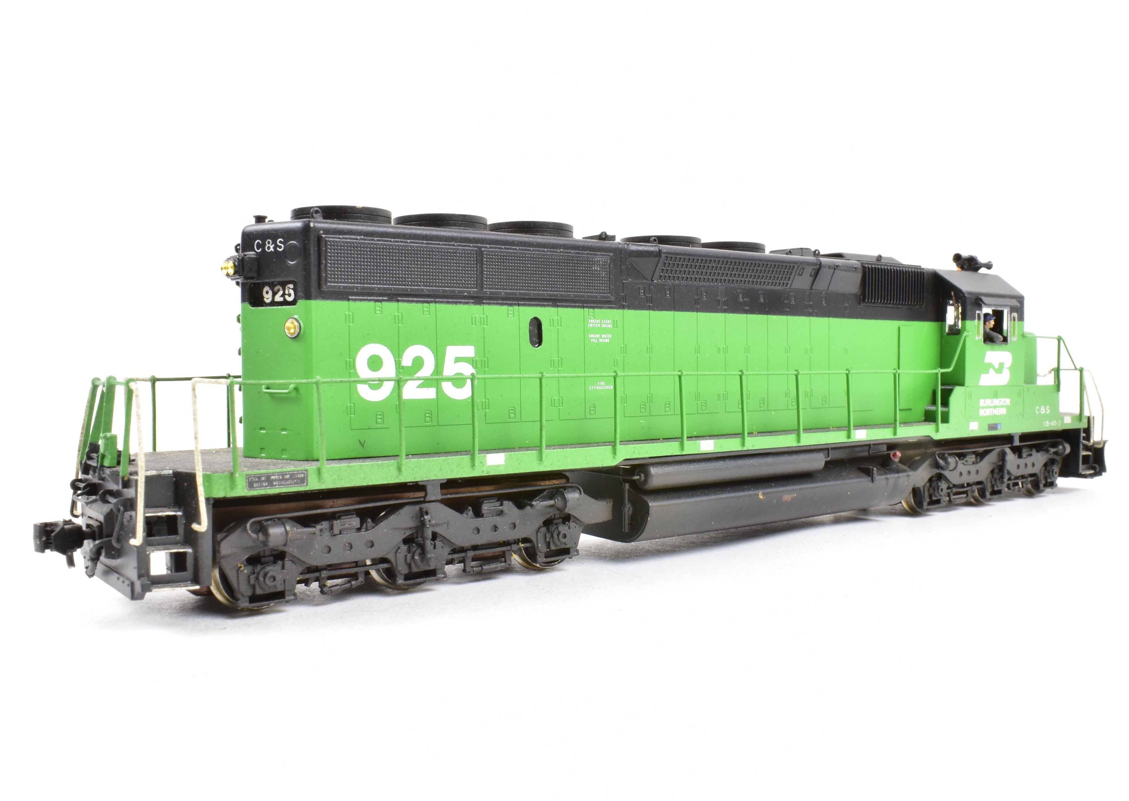 Custom Painted HO Brass Alco Models EMD SD40 - 2 Diesel for BN & C&S