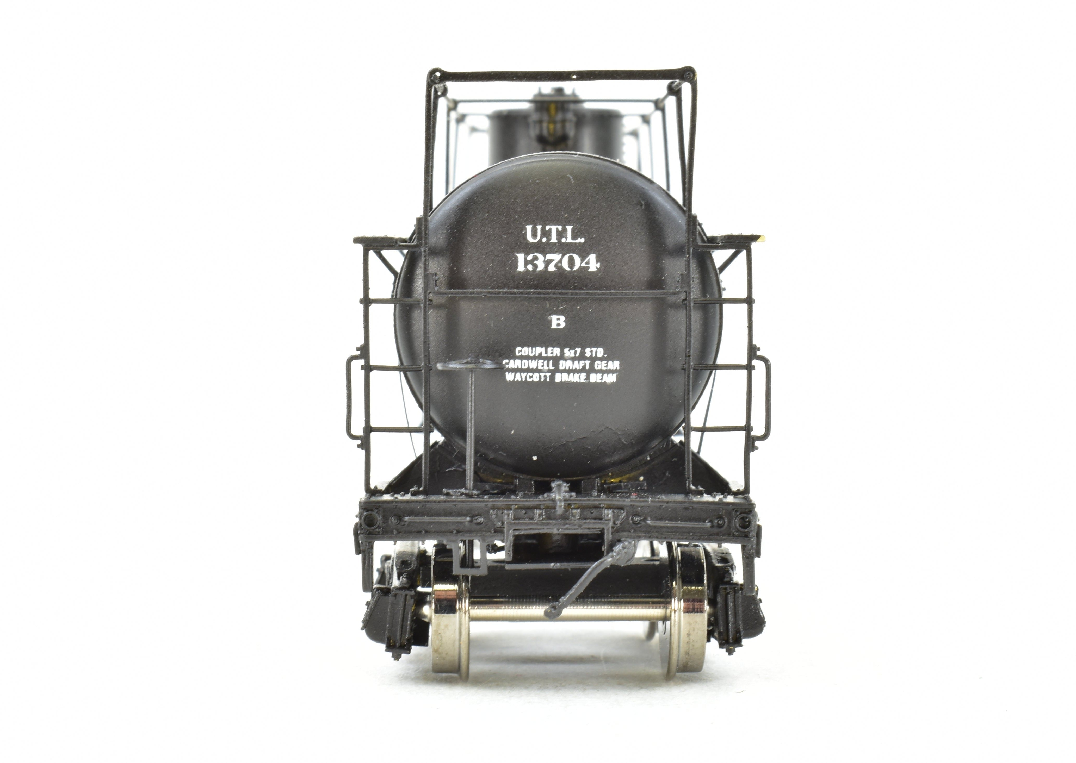High - Quality HO Scale Brass W&R Union Tank Lines 6000 Gallon High Walkway Tank Car with One Dome CP by W&R Enterprises