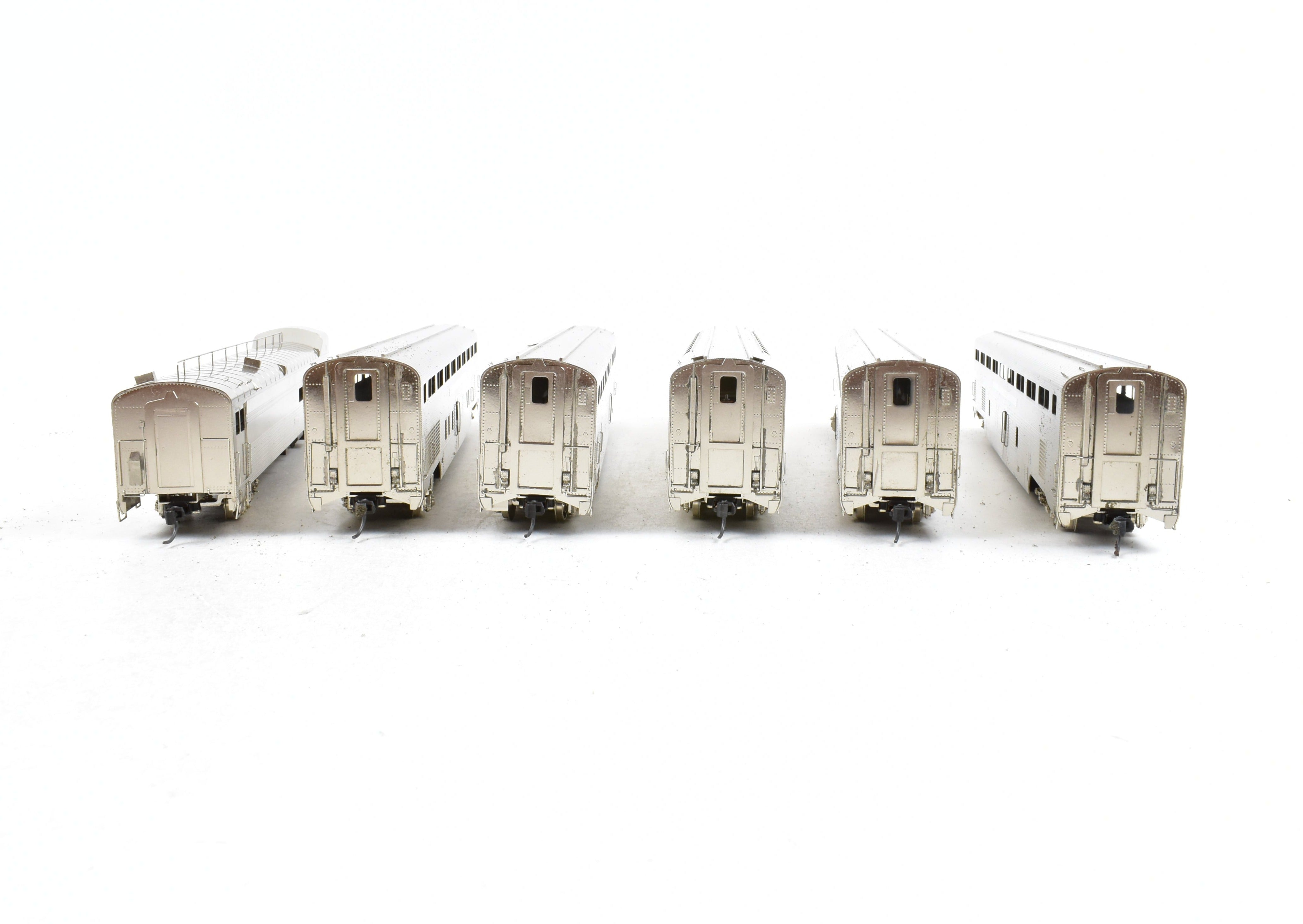 1983 HO Brass Hallmark ATSF Santa Fe High - Level 6 - Car Model Set