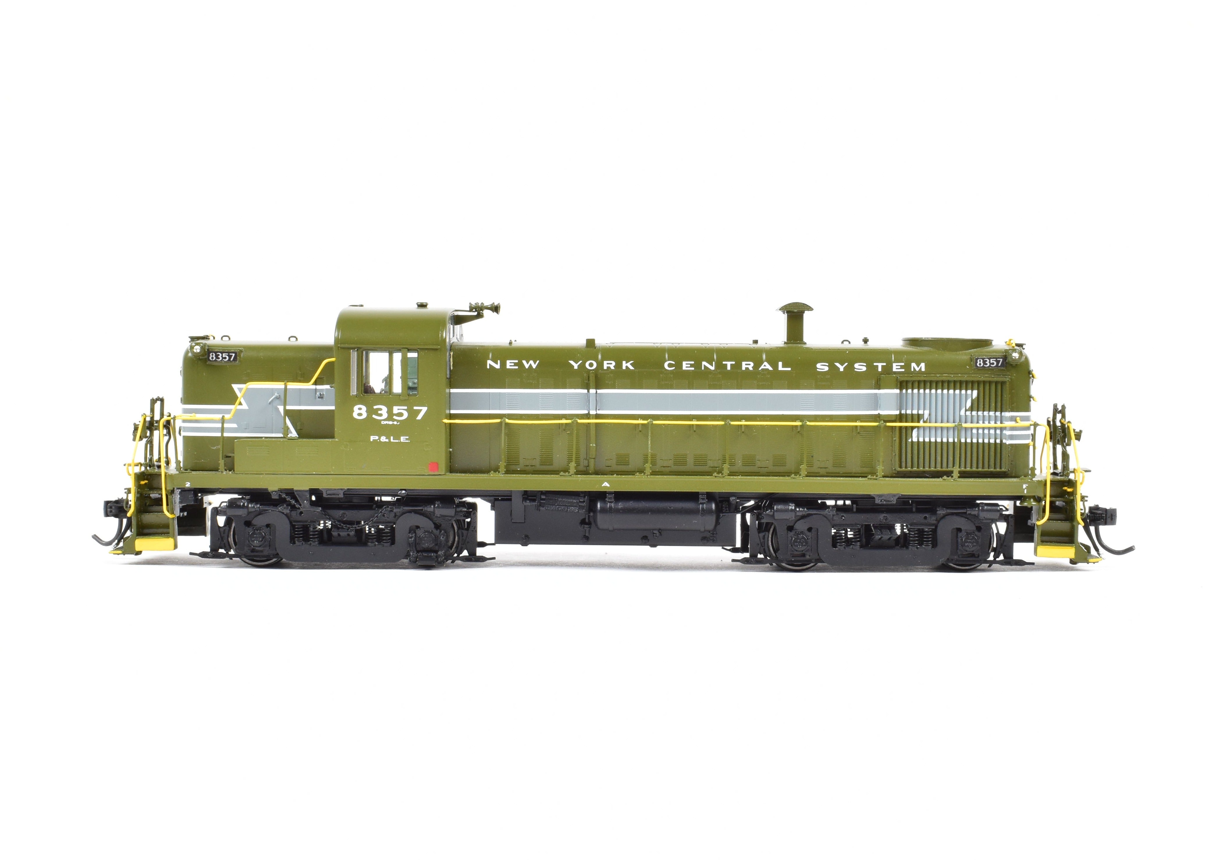 Overland Models, Inc. Olive Green P&LE RS-3 F/P #8357 DDC Equipped Brass Model