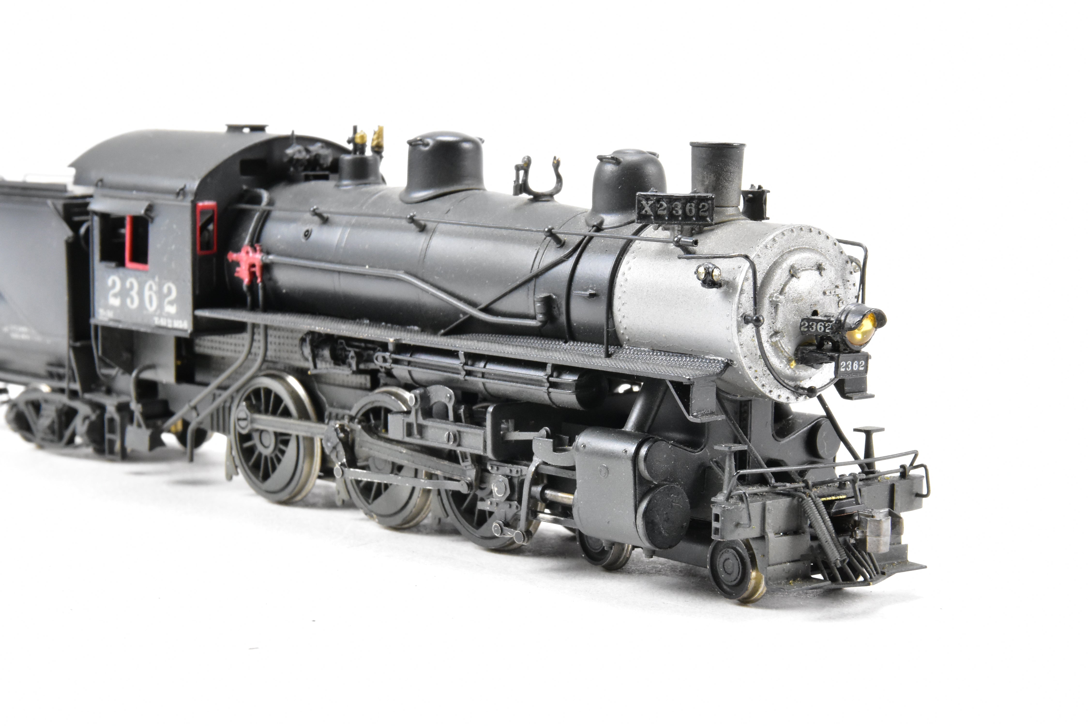 HO Scale Brass Steam Locomotive - Westside Model Co. Southern Pacific Class T - 31 4 - 6 - 0 CP #2362 with Weathered Finish