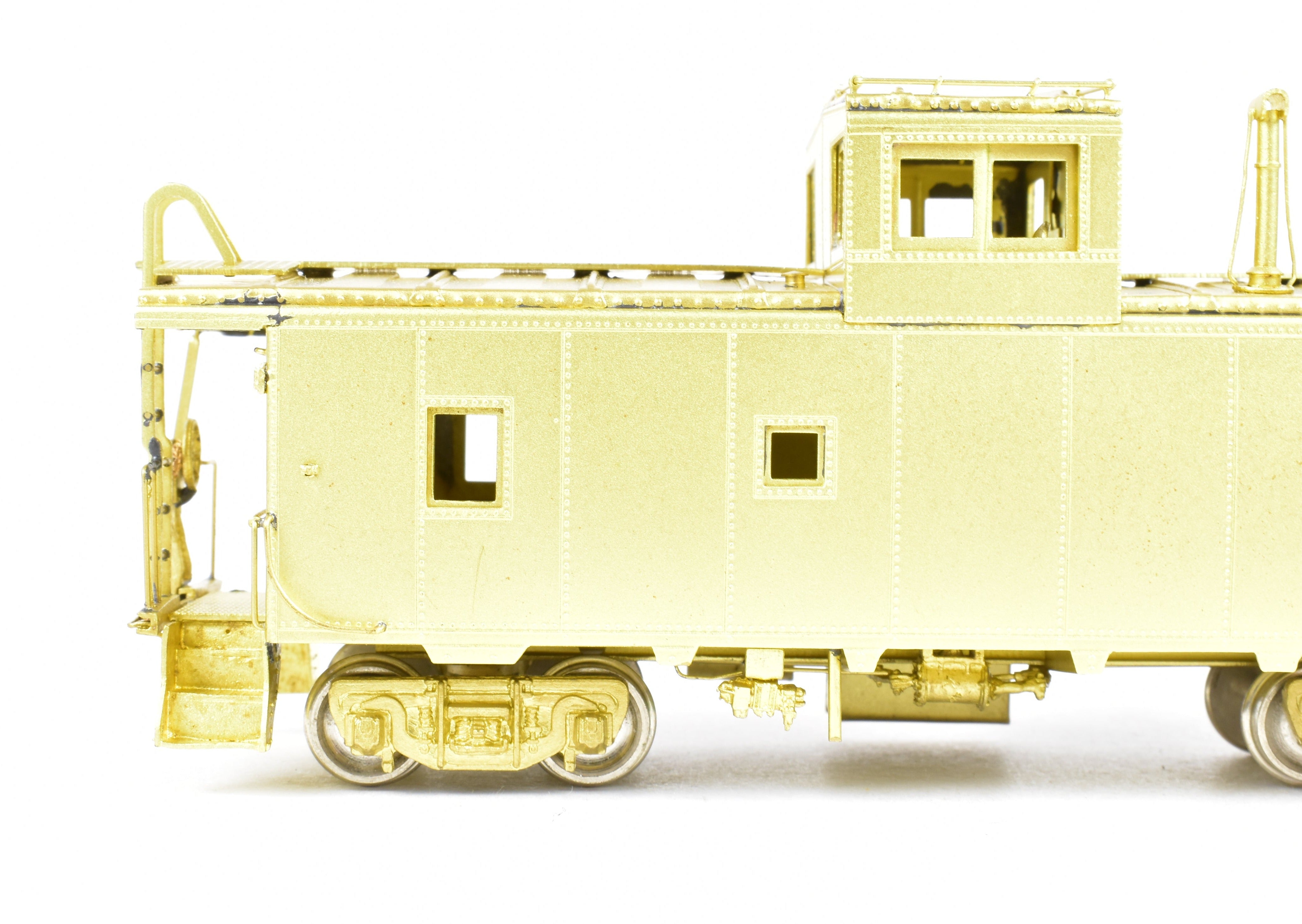 HO Scale Brass OMI - Overland Models, Inc. Union Pacific (UP) CA - 4 Caboose with High - Speed Trucks Model Train