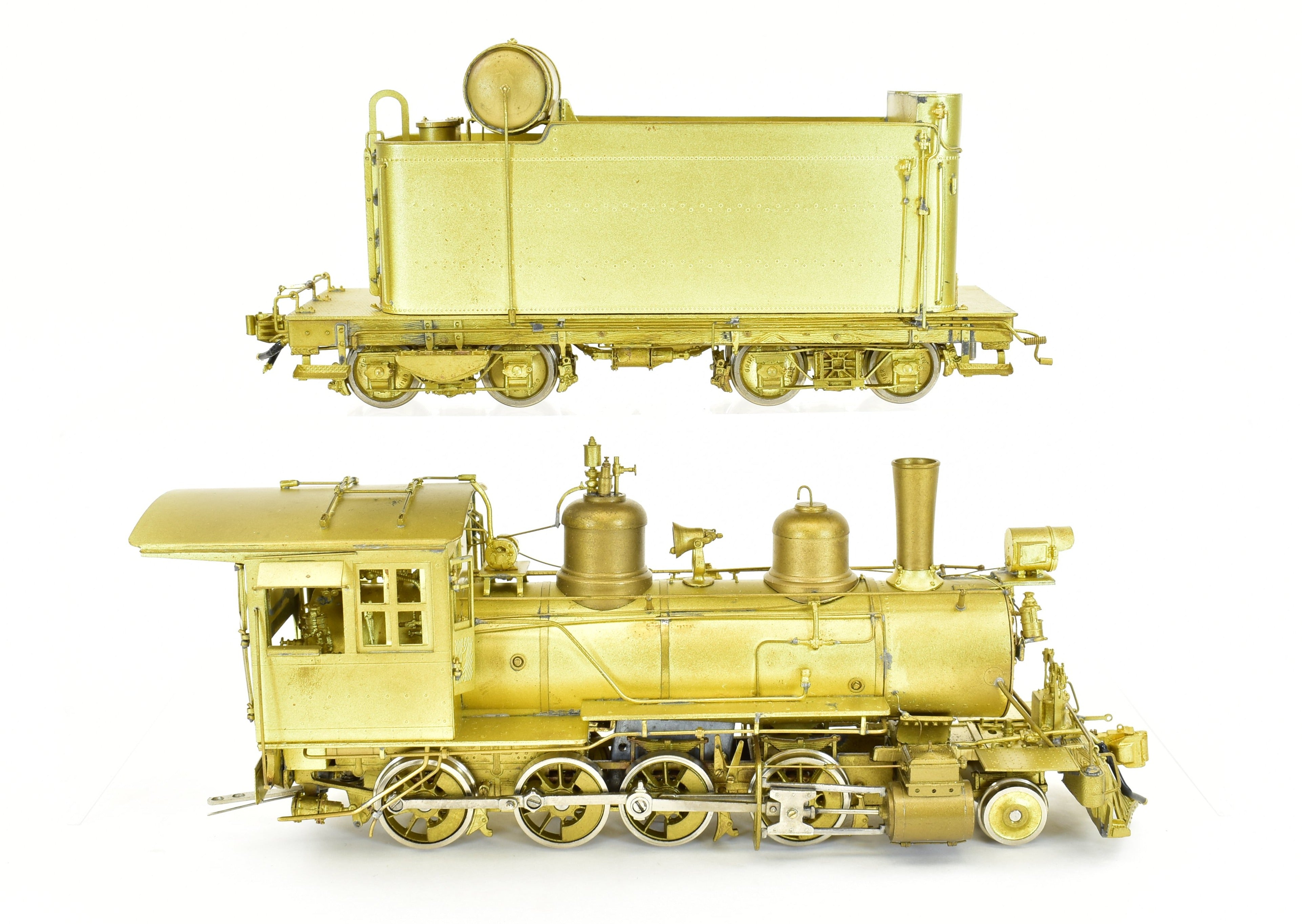 1978 On3 Brass Sunset Models D&RGW C-16 #268 2-8-0 Steam Locomotive AS-IS