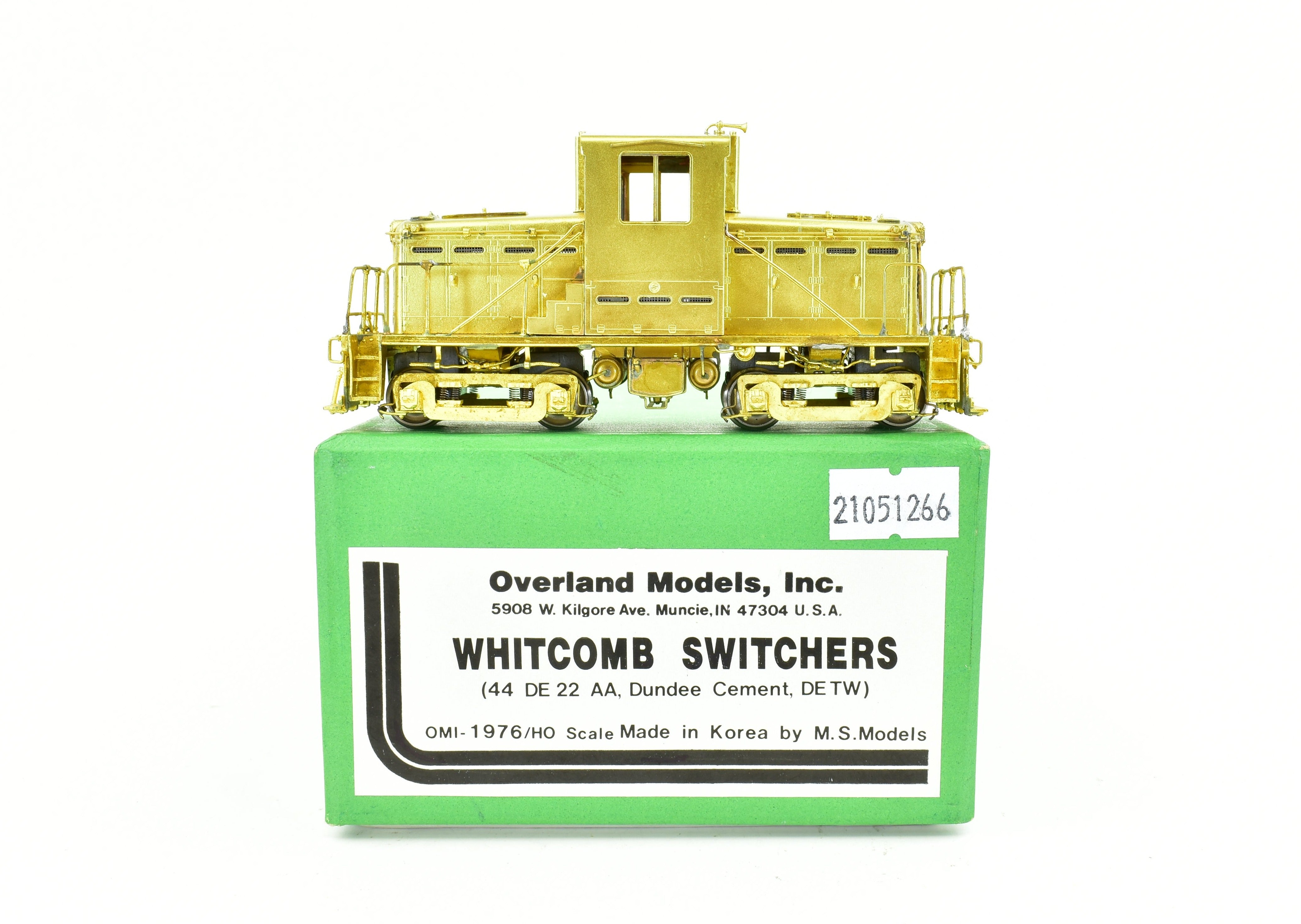 HO Brass Ann Arbor Whitcomb Switcher by Overland Models Inc.