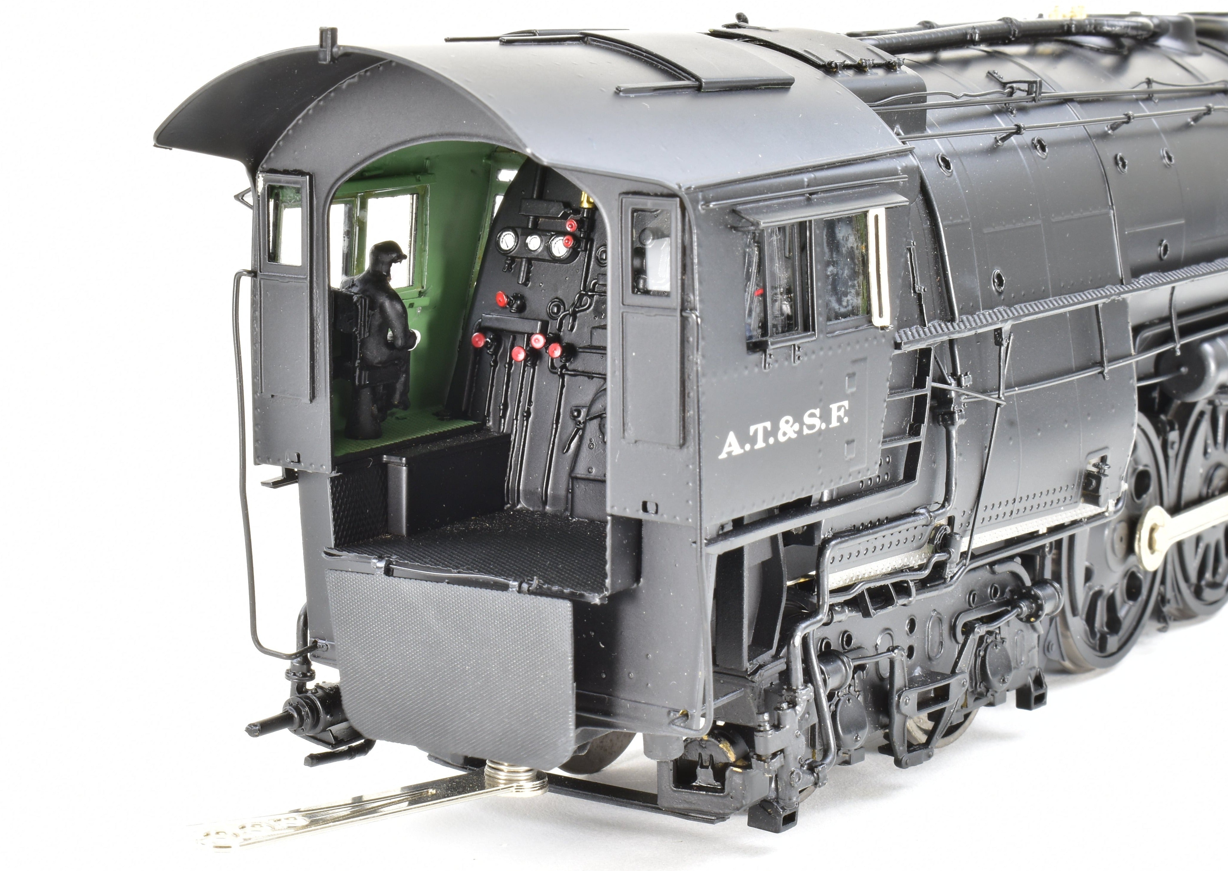 O Scale Brass Sunset Models ATSF - Santa Fe 2900 Class 4-8-4 Factory Painted Locomotive