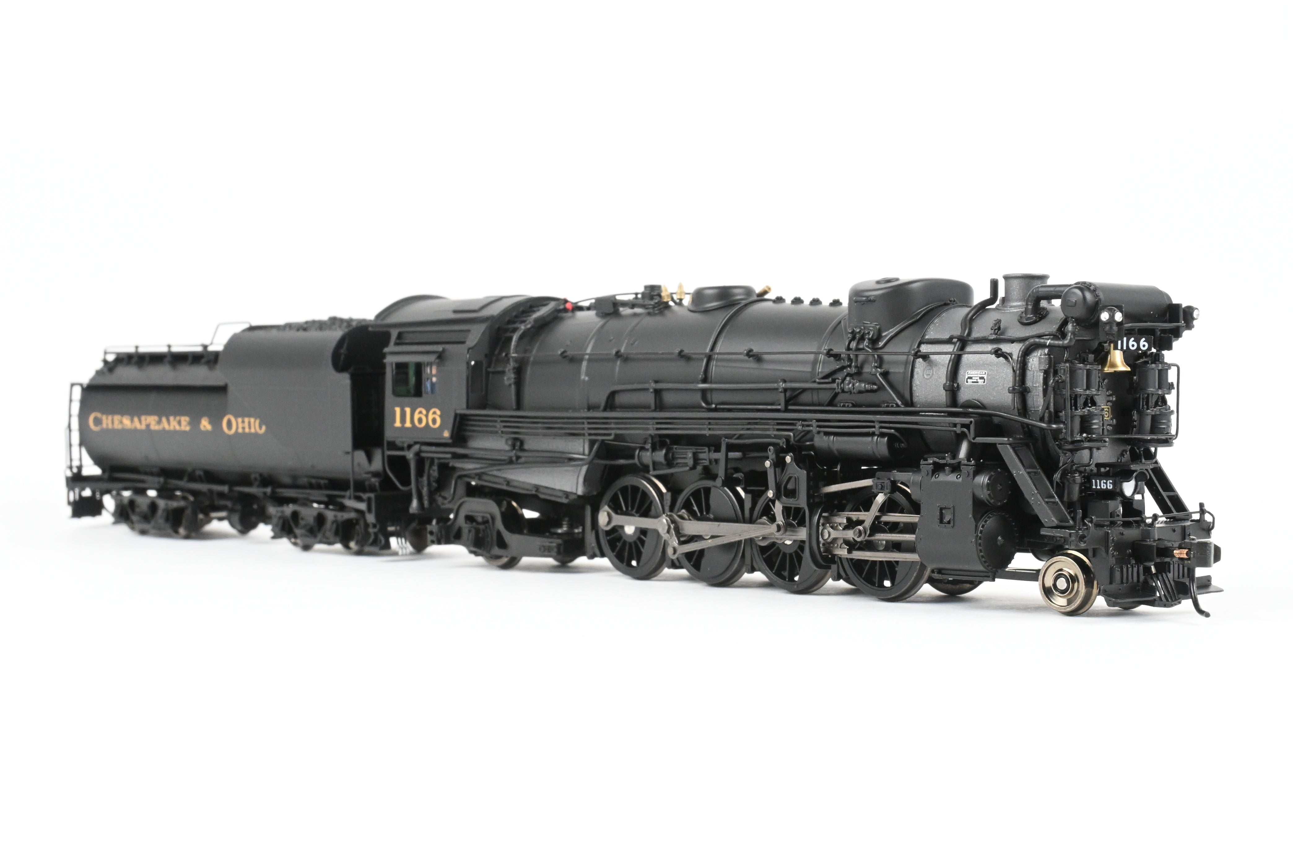 2023 HO Broadway Limited C&O K-2 2-8-2 Mikado w/ 12-VC Tender #1166 Paragon 4 Sound