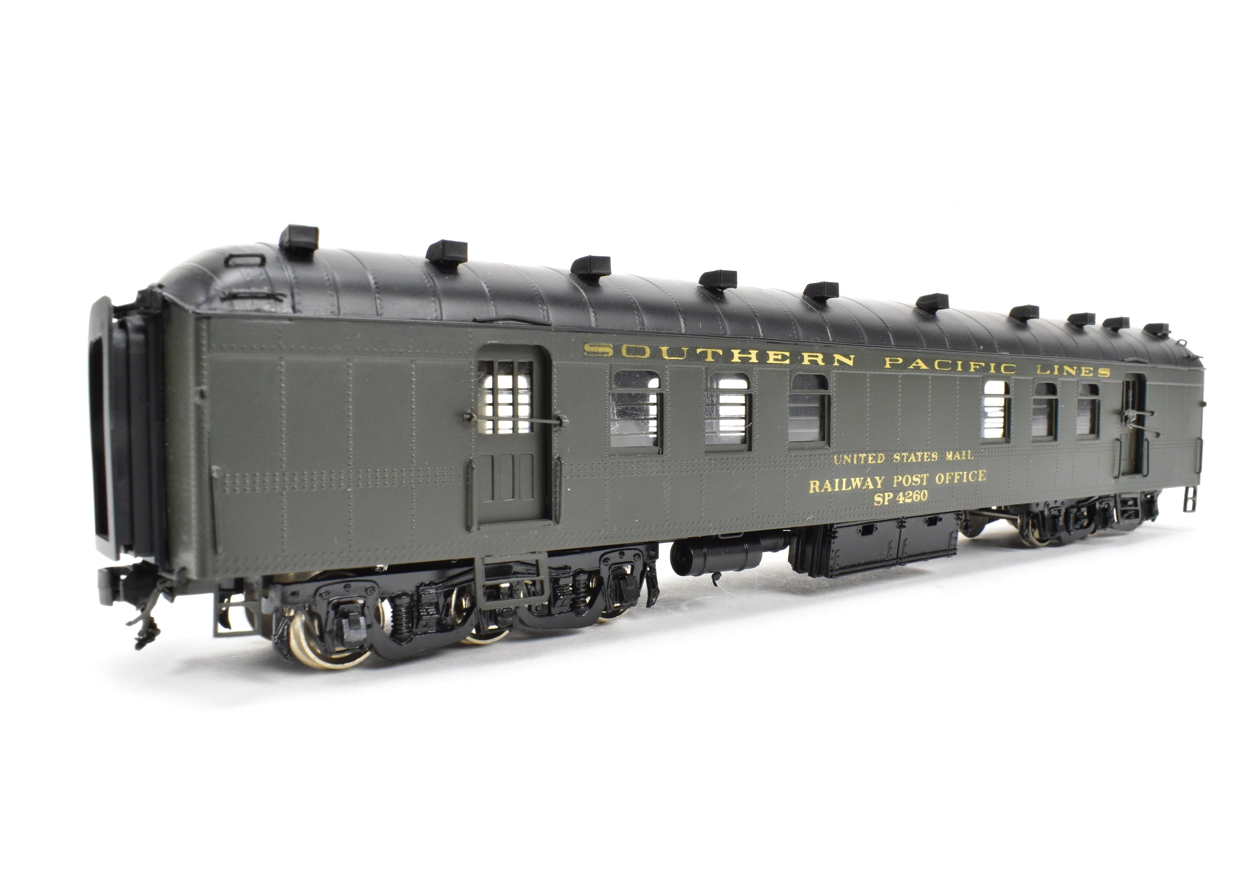 HO Brass Precision Scale Co. Southern Pacific 60-P-5 RPO Model with Incorrect Box