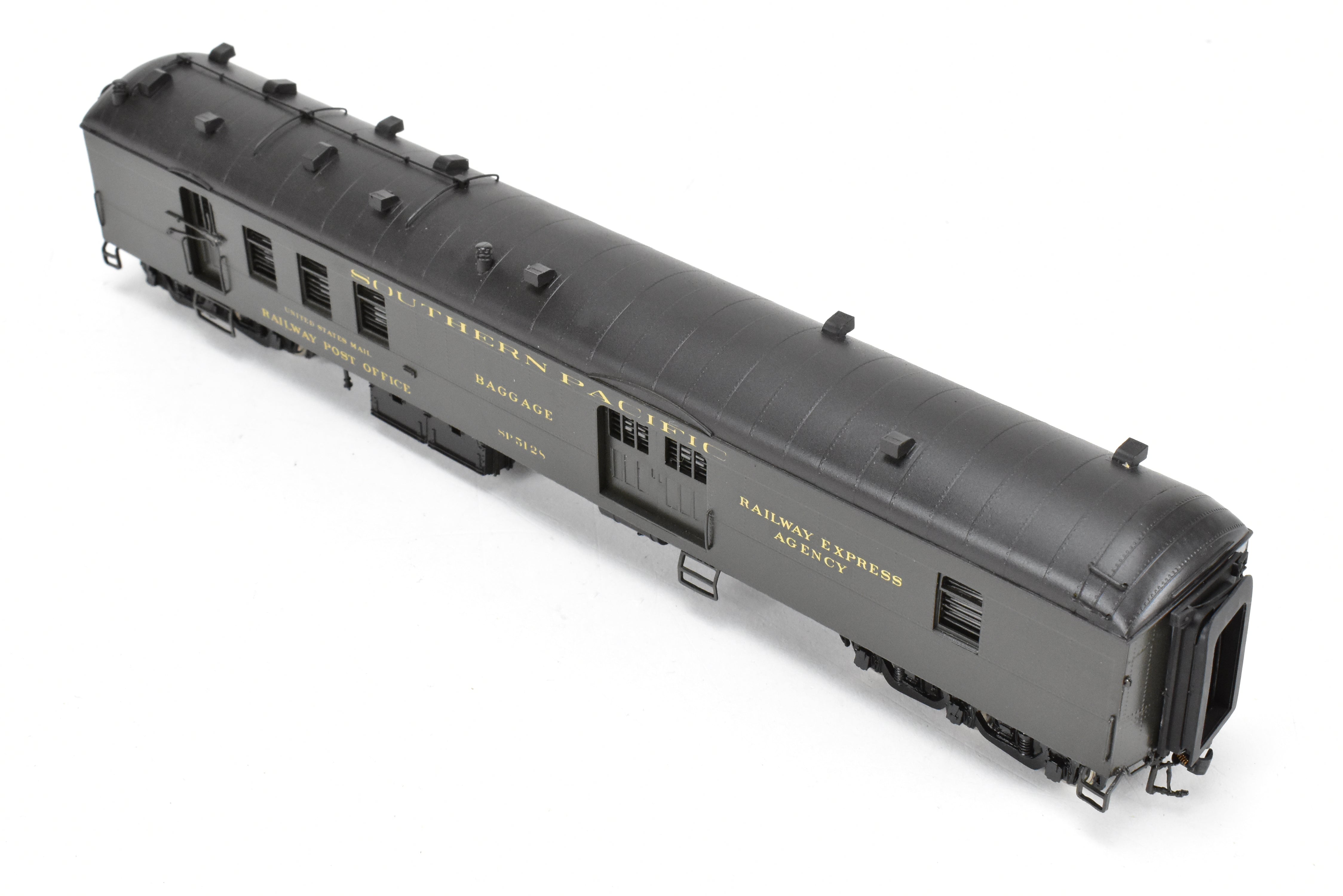 HO Scale Brass Precision Scale Co. Model of Southern Pacific Harriman RPO/Baggage Car 70 - BP - 30 - 2 with Incorrect Packaging