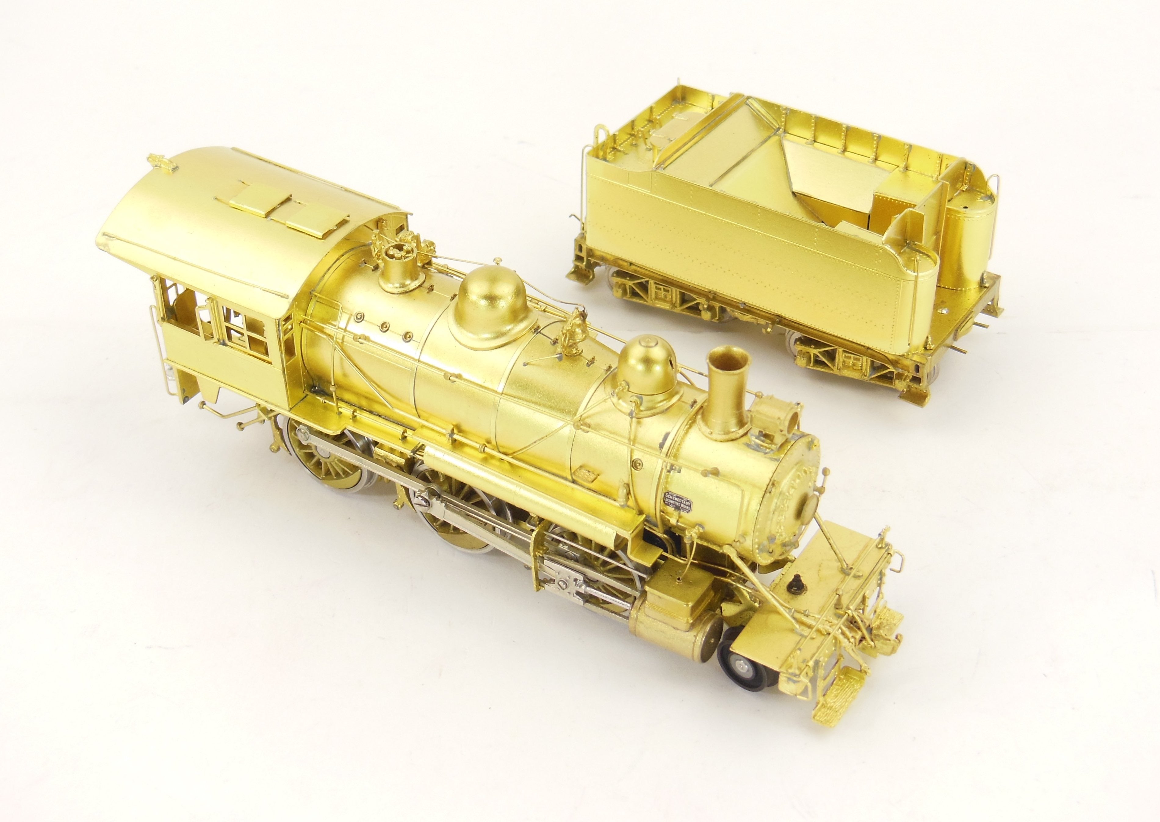 HO Scale Brass Model Train Key Imports from NYC - New York Central E - 1D 2 - 6 - 0 Mogul Locomotive