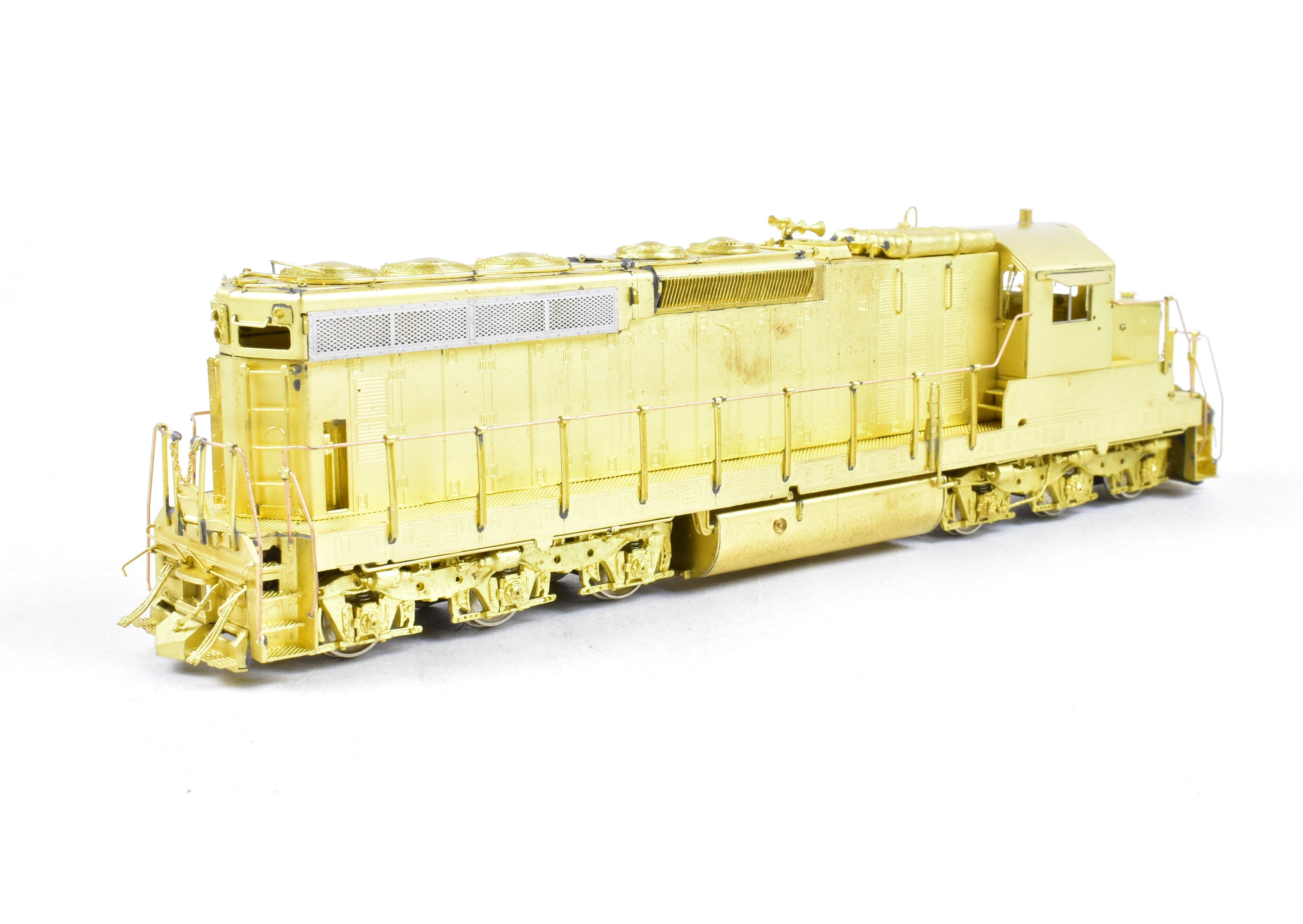 HO Scale Brass Locomotive Model by Overland Models, Inc. (OMI) - ATSF - Santa Fe EMD SD24 #4500 - 4579 from the 1970s Era