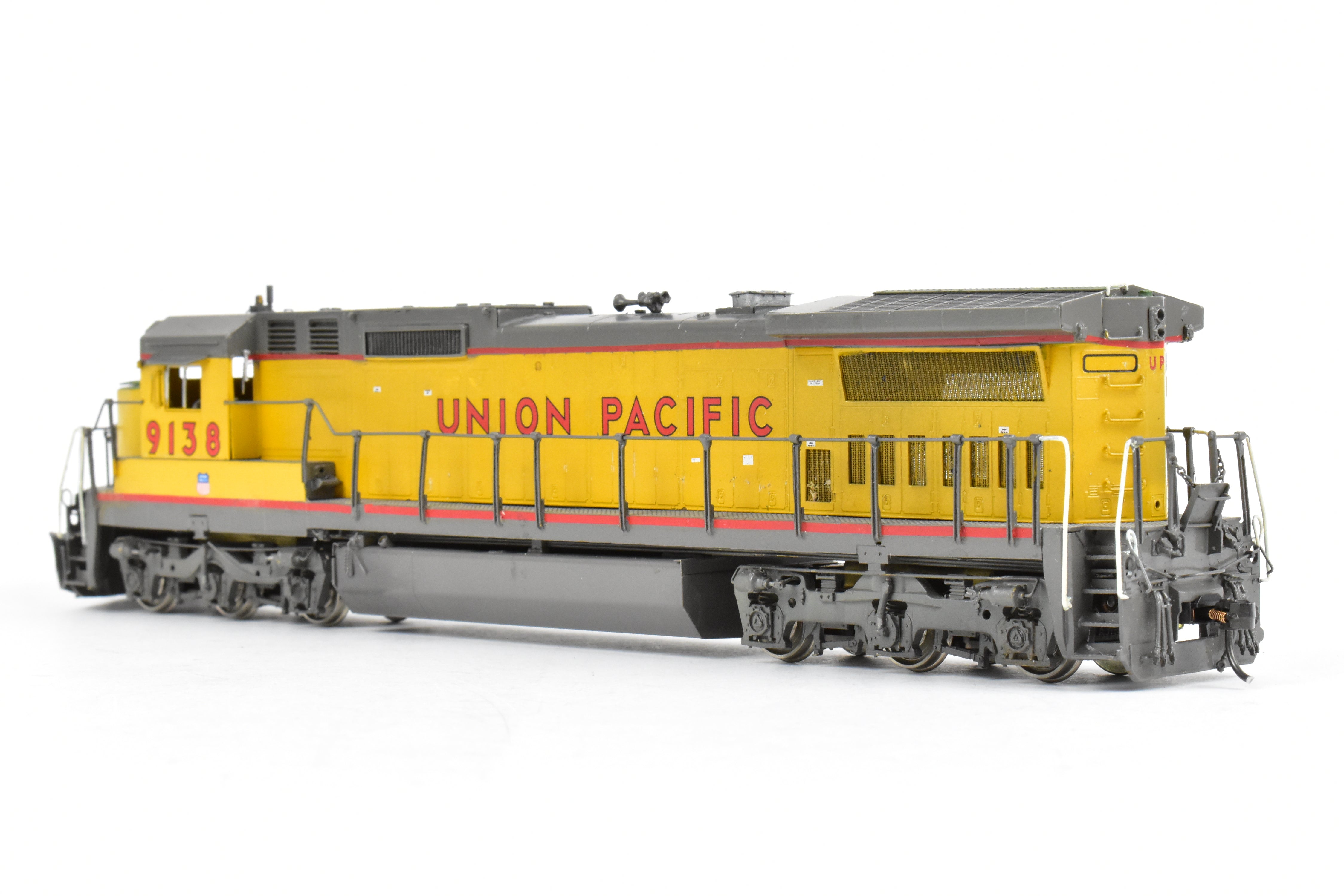 HO Scale Brass Union Pacific GE Dash 8 - 40C Custom Painted Locomotive Model No. 9138 by Overland Models, Inc. with Incorrect Box