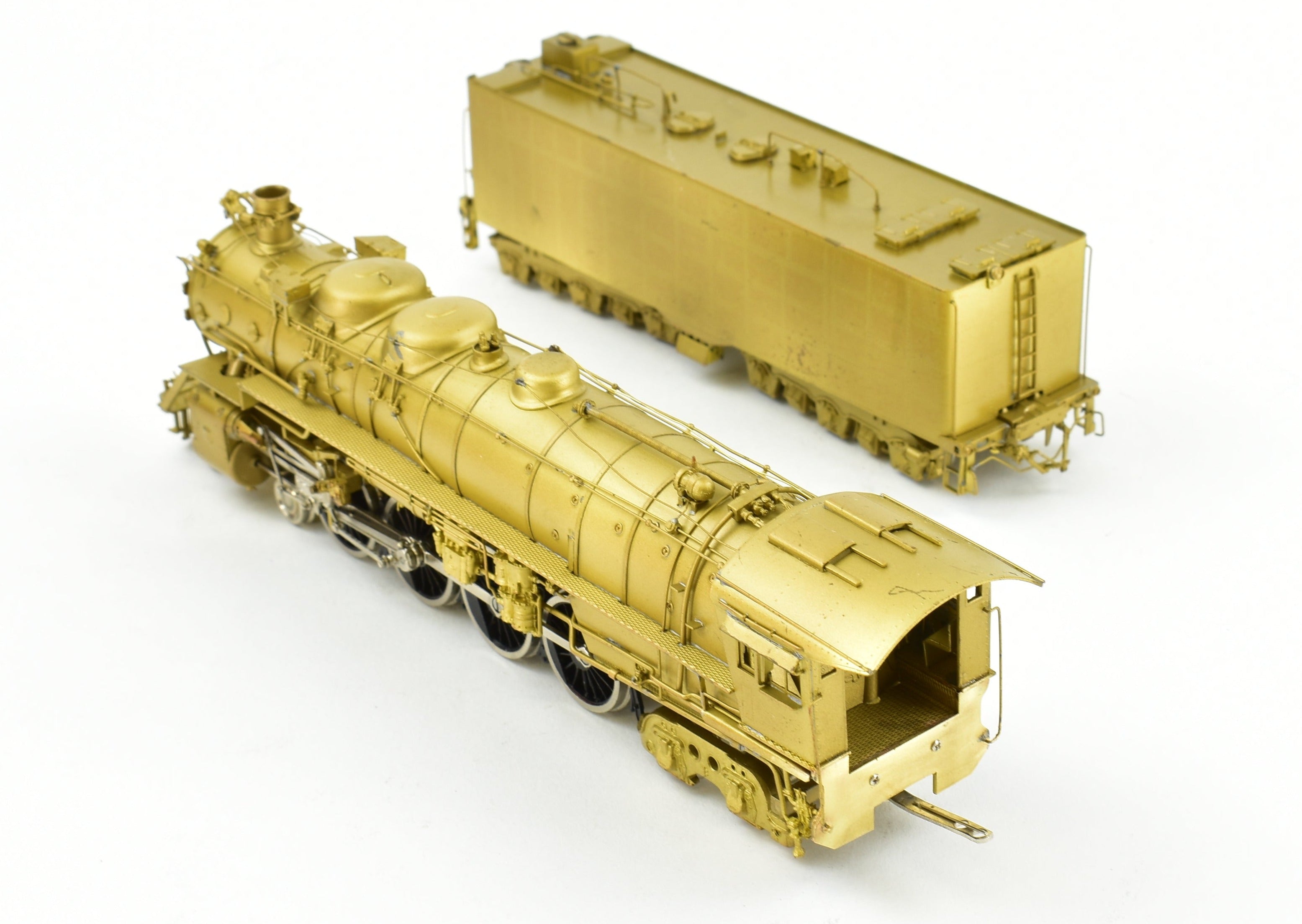 HO Scale Brass Key Imports ATSF - Santa Fe 3751 Class 4-8-4 Northern Model Train Engine