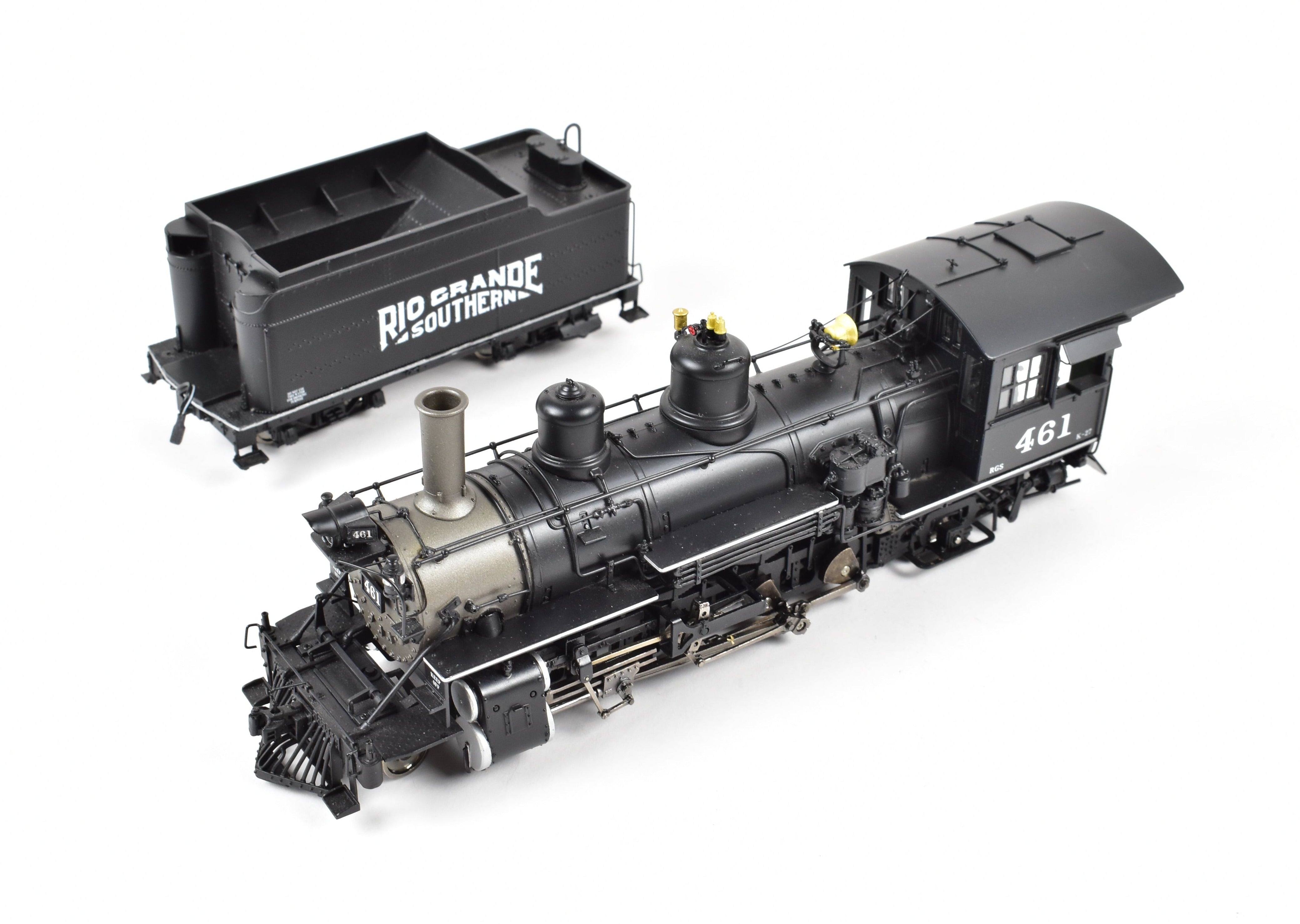 On30 Hybrid Brass MMI Rio Grande Southern K - 27 2 - 8 - 2 Locomotive #461