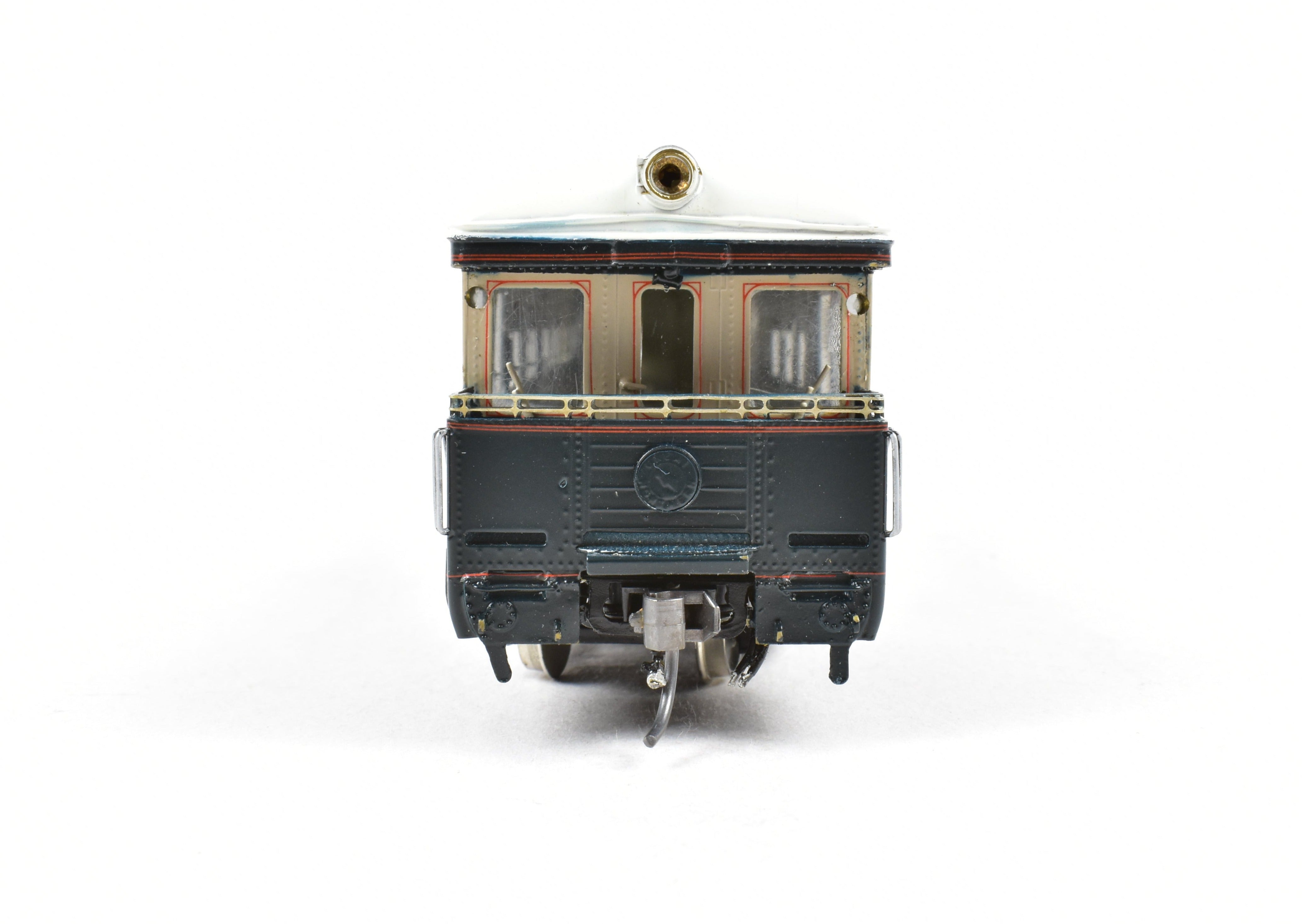 HO Scale Brass Burlington Northern 'Canadian River' Pro - Painted Business Car by W&R Enterprises