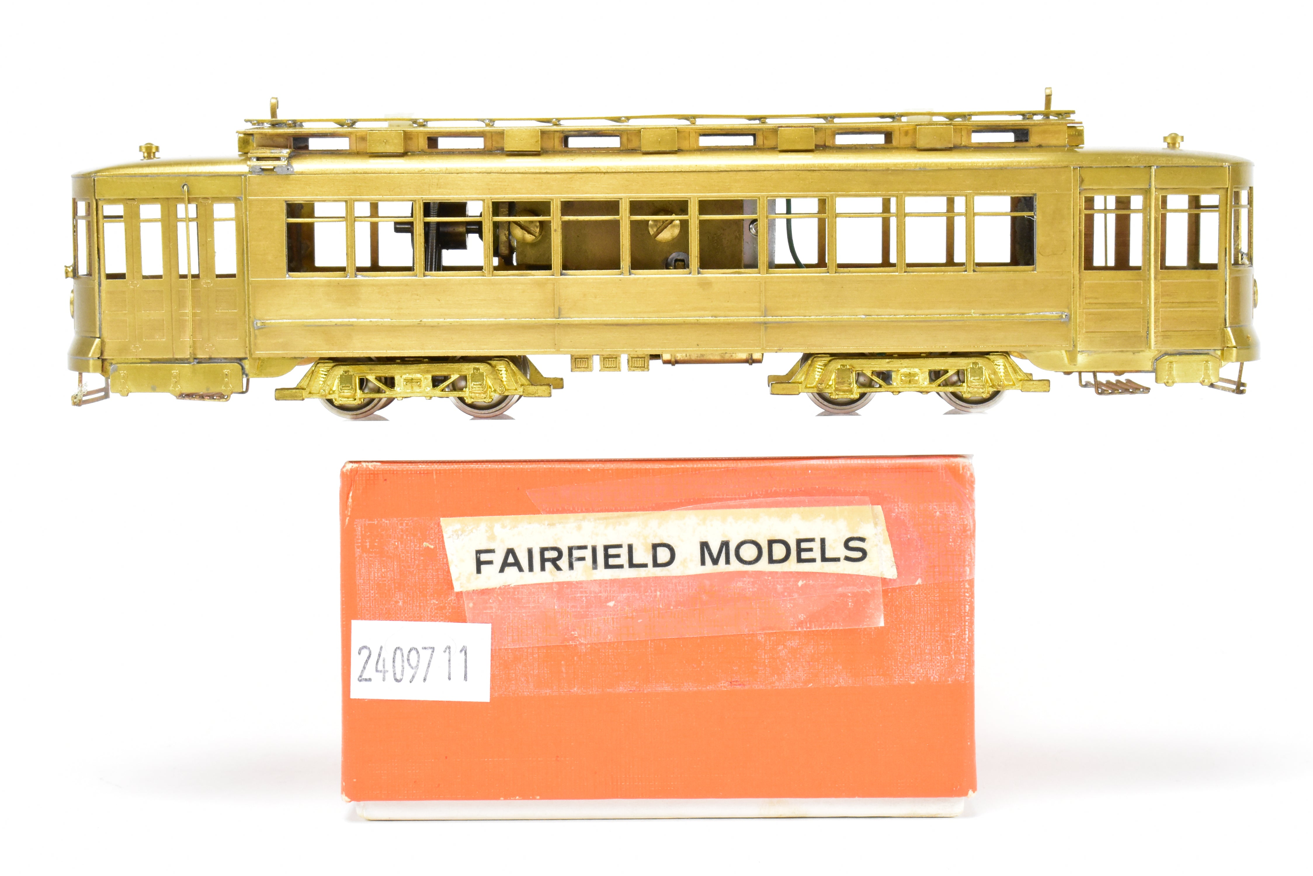 HO Scale Brass Chicago Surface Lines Pullman Car - Fairfield Models 343 CSL