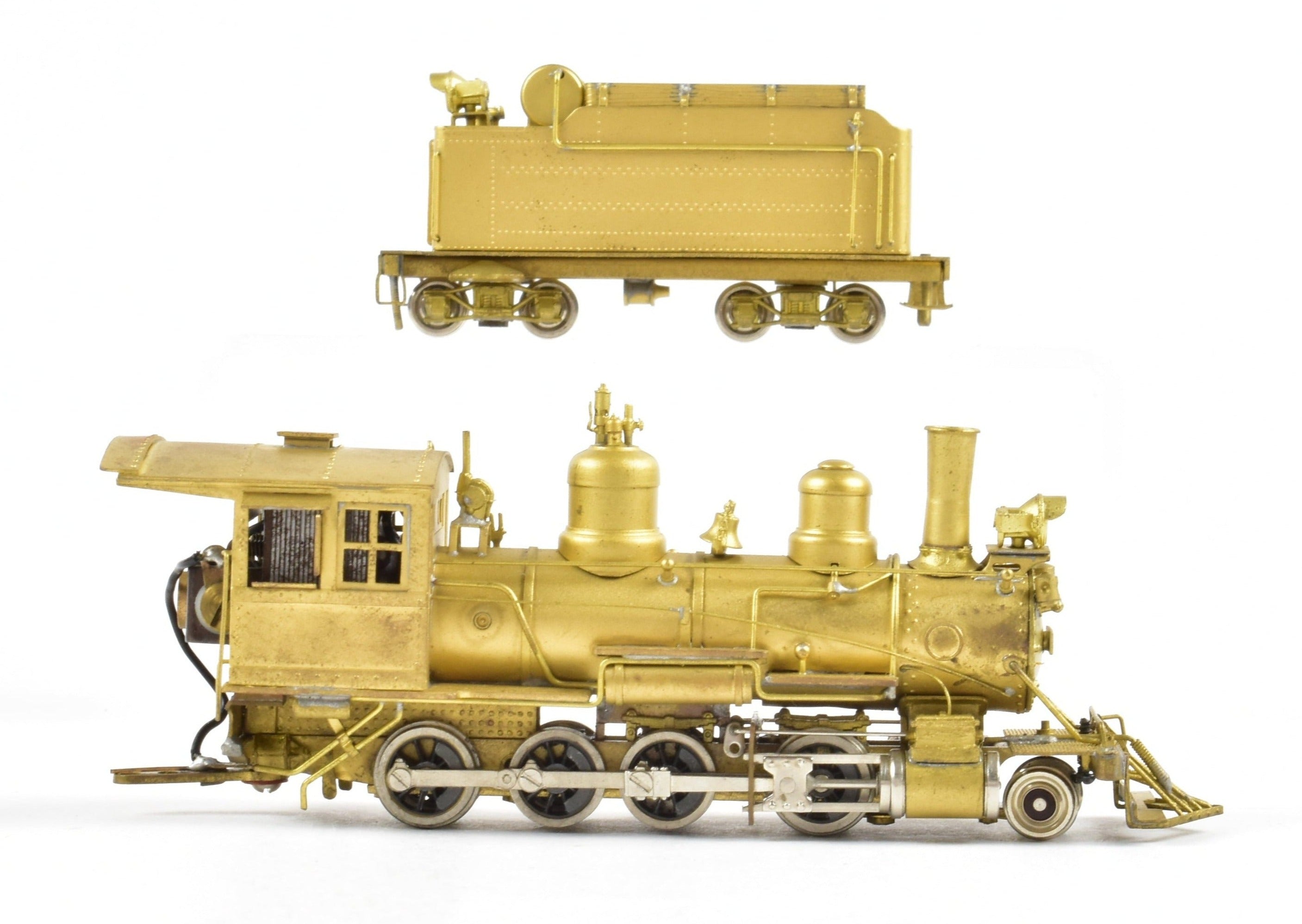 HOn3 Scale Brass Model of Balboa's Denver & Rio Grande Western C-19 2-8-0 Locomotive