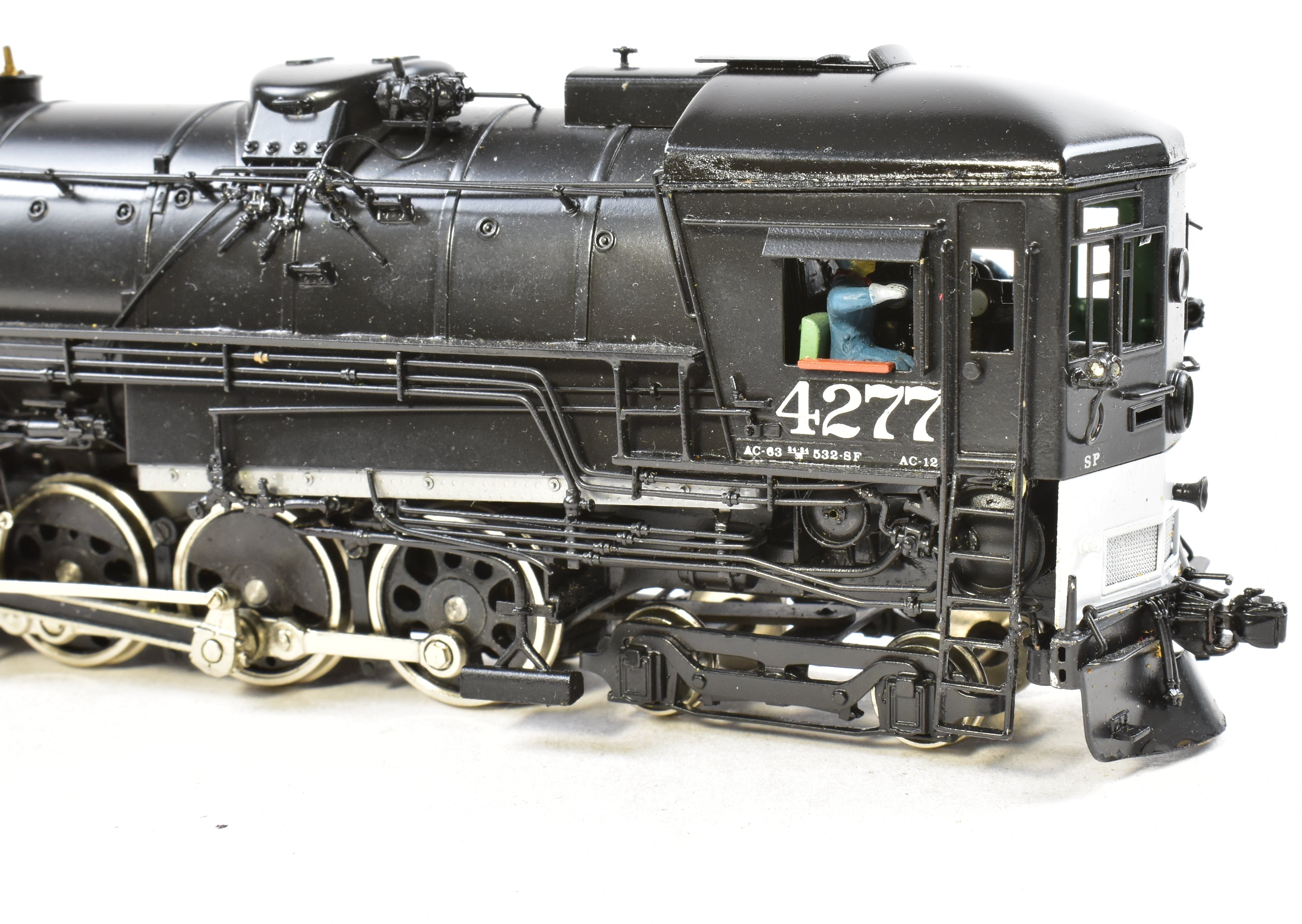 1974 HO Brass Tenshodo SP Southern Pacific AC - 12 4 - 8 - 8 - 2 Cab Forward No. 4277 Factory Painted Crown Model