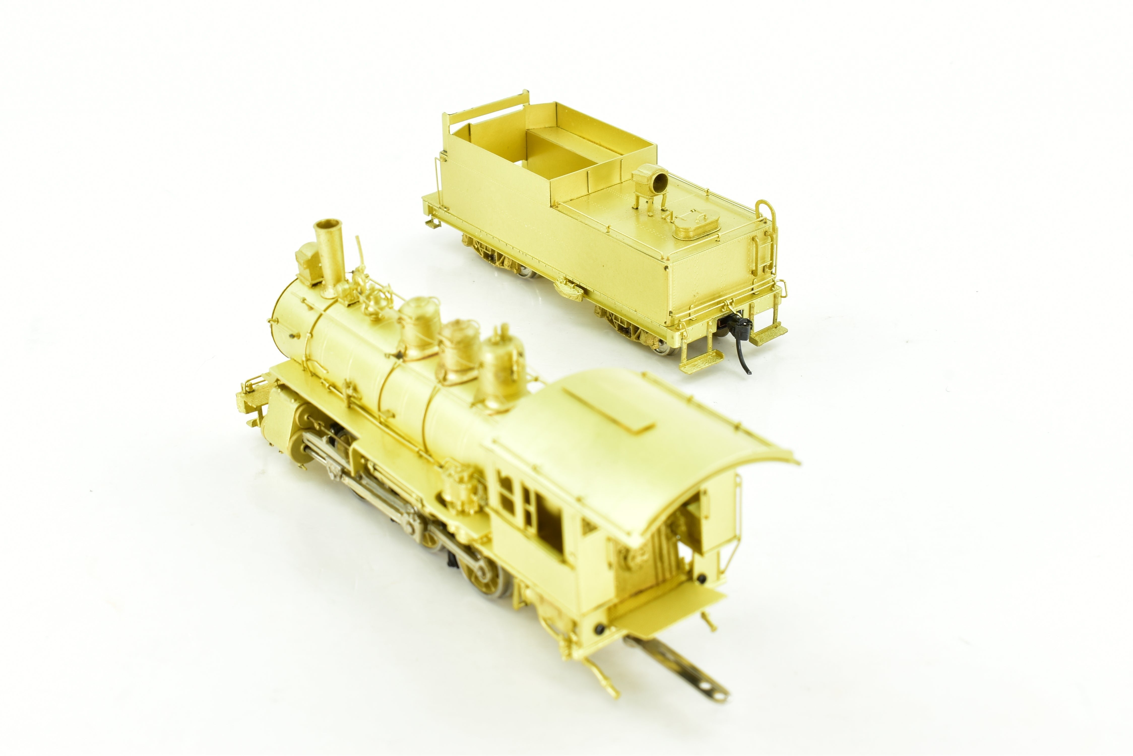 HO Scale Brass Model Train - Oriental Limited CB&Q - Burlington Route G - 8 0 - 6 - 0 Cross Compound Air Pump Replica