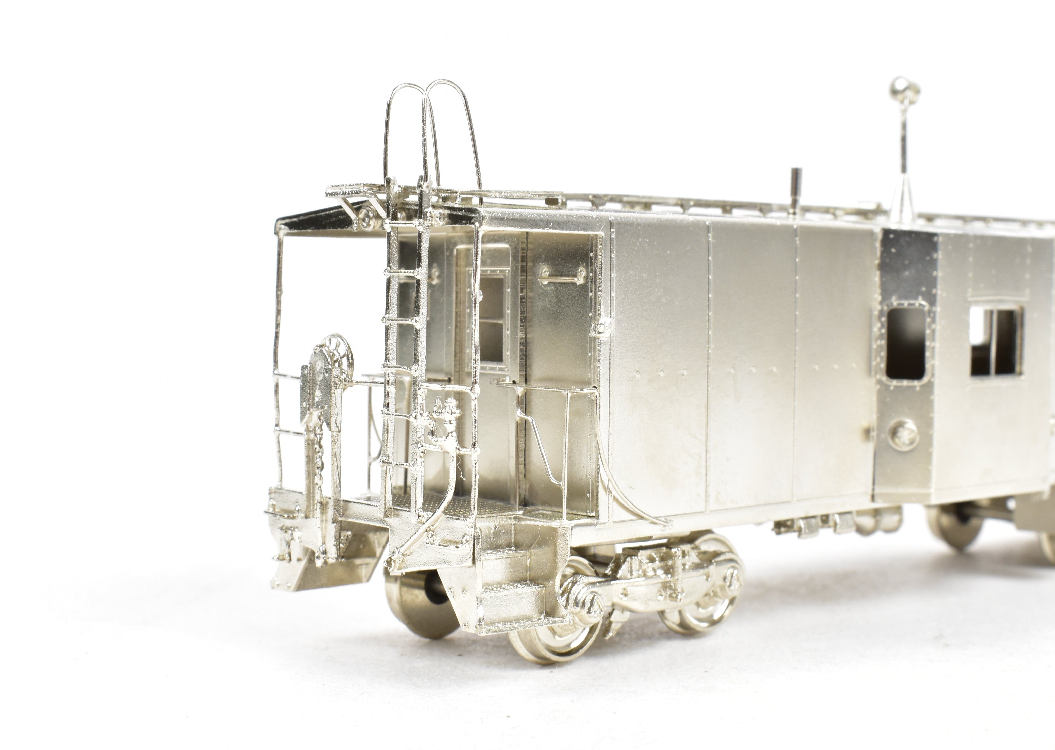 HO Scale Brass OMI - Overland Models, Inc. KCS - Kansas City Southern Bay Window Caboose, Factory Plated, Numbers Ranging from #323 to #358